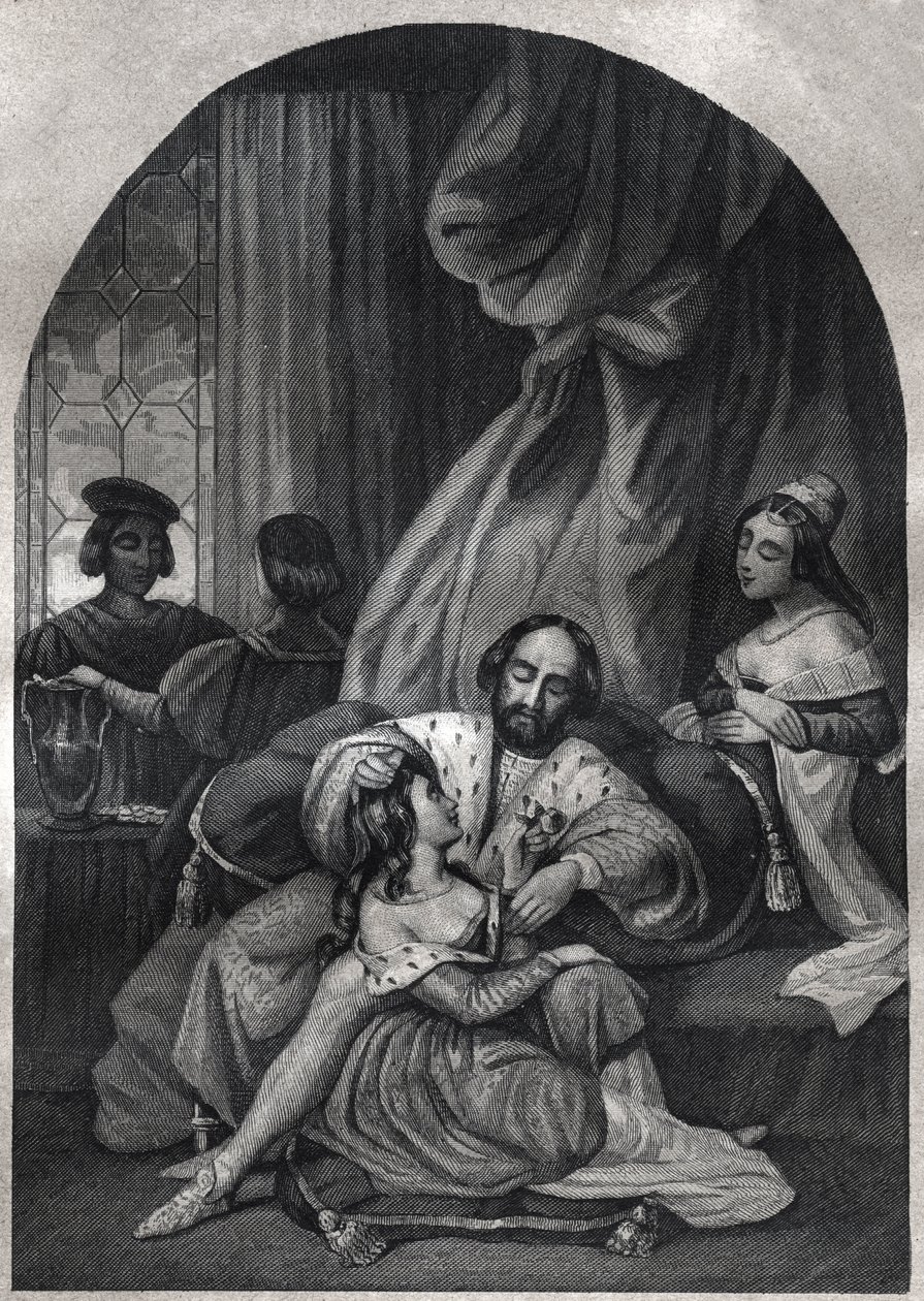 III. Pál (pápa 1534-től 1549-ig) és családja - III. Pál (1534-1549 pápa) et sa famille - 1842-es metszet a „Histoire des Popes: bűnök, gyilkosságok, mérgezések, paricidák, házasságtörések, vérfertőzés... Maurice Lachatre. Magángyűjtemény. alkotó: Anonymous Anonymous