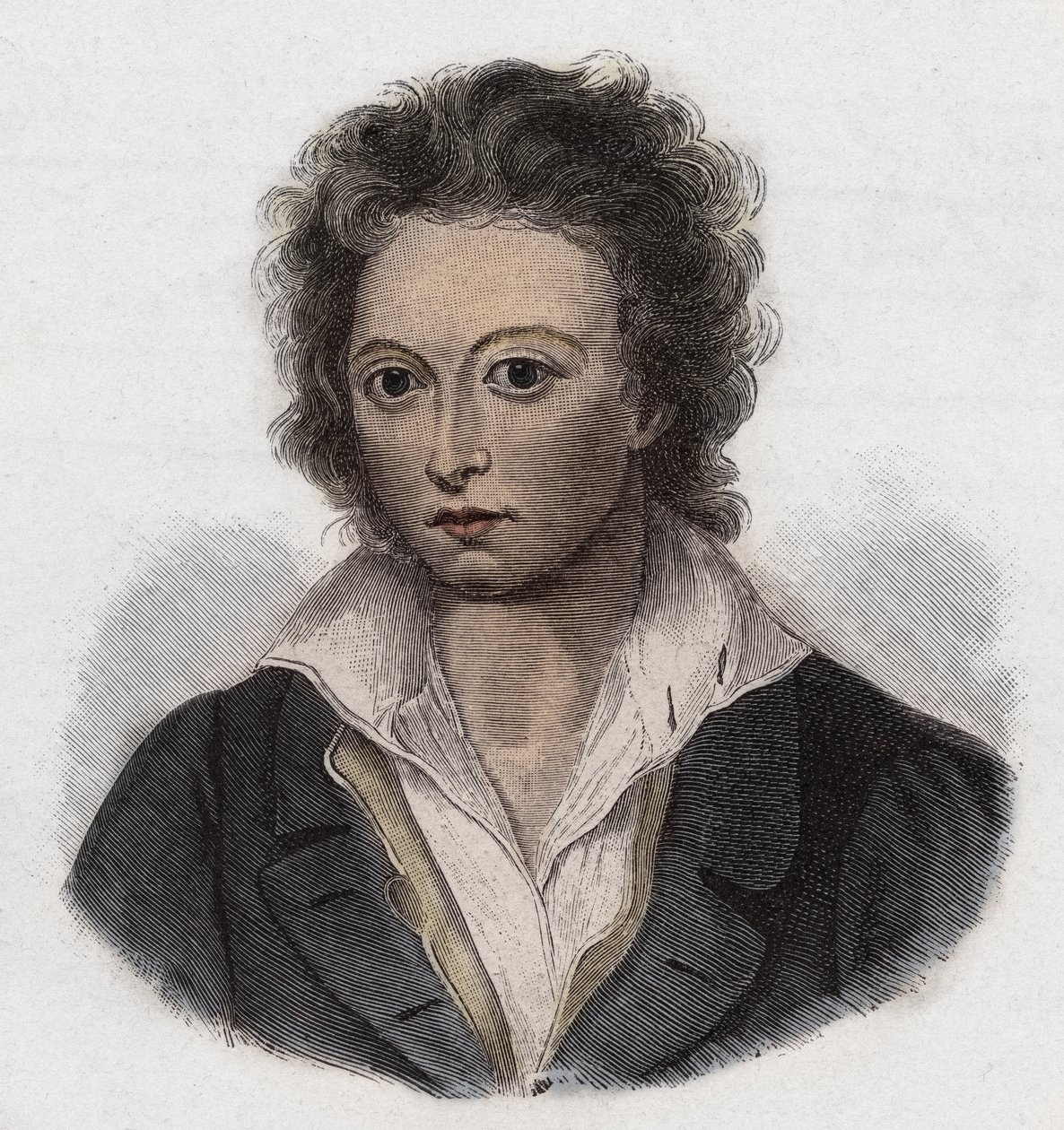 Percy Bysshe Shelley (1792-1822) angol költő alkotó: Anonymous Anonymous