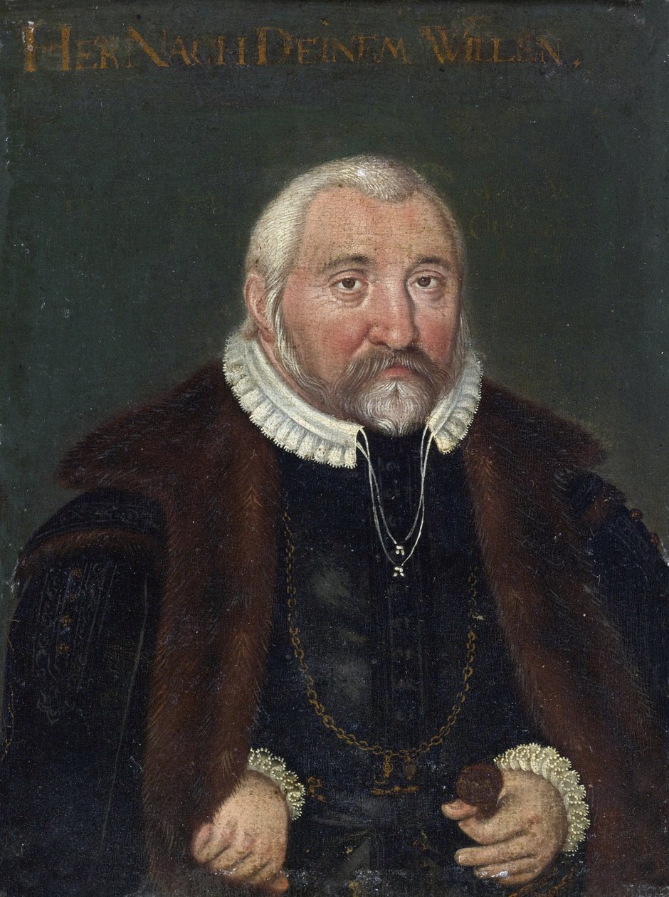 ""III. Frigyes, a pfalzi portré mondta III. Frederic, a jámbor rajnai nádor választófejedelem (1515-1576)"" Névtelen festmény 16. századi magángyűjtemény alkotó: Anonymous Anonymous