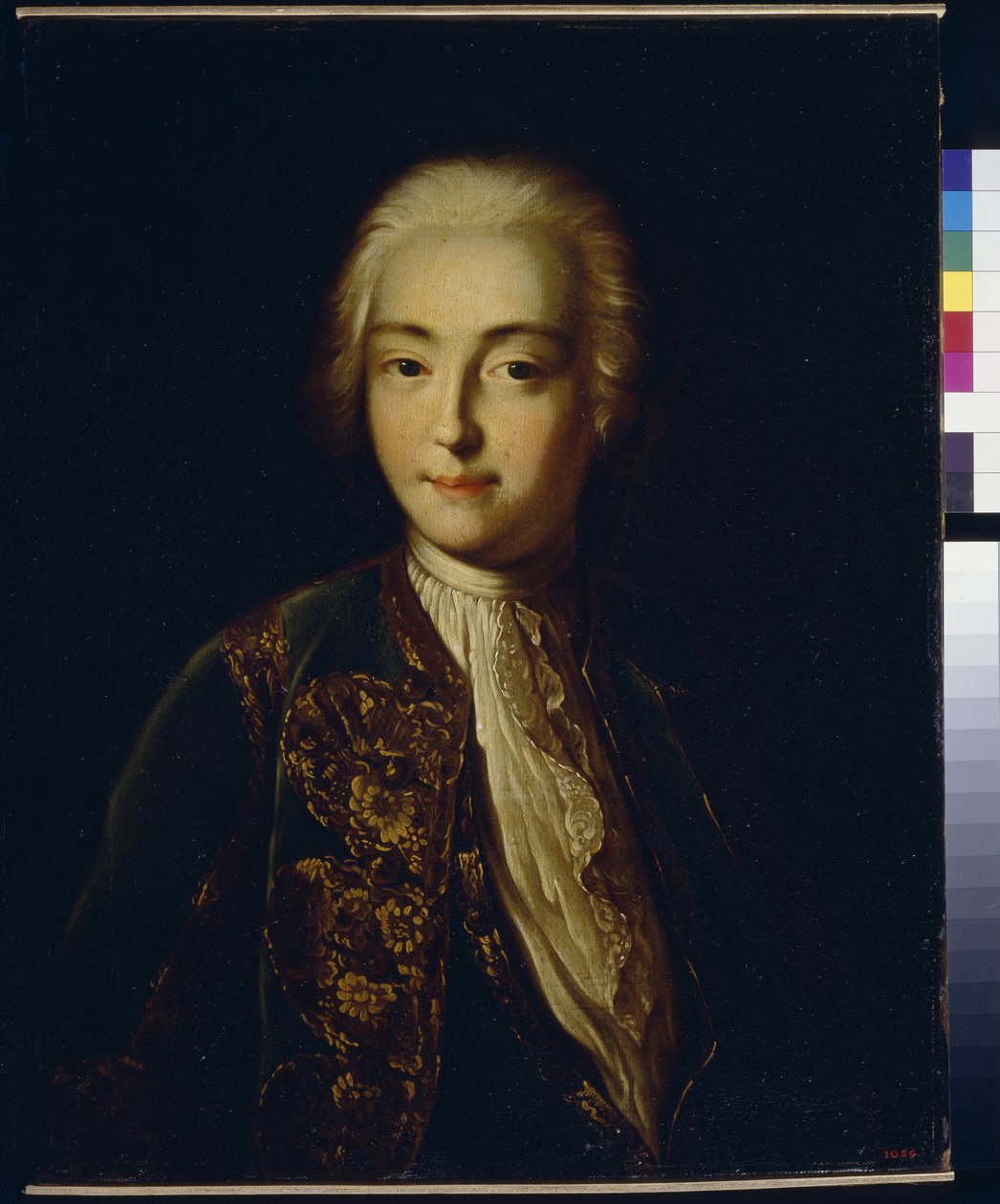 Petrovna Erzsébet nagyhercegnő (1709-1761) portréja (Erzsébet Petrovna nagyhercegnő portréja). A későbbi I. Erzsébet orosz császárné, La Clemente néven ismert 1741-től 1762-ig. Névtelen festmény, olaj, vászon, 18. század közepe. art ro alkotó: Anonymous Anonymous