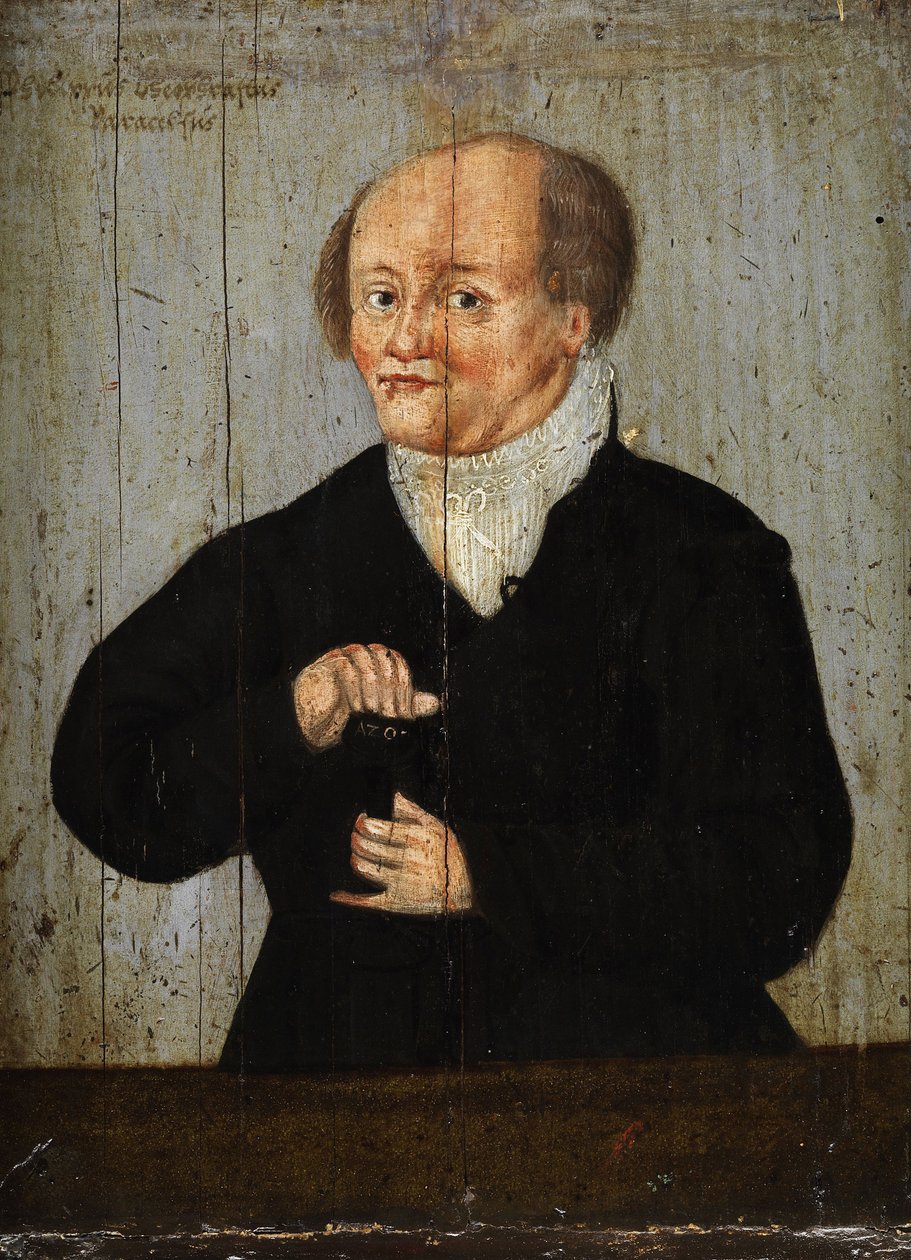 Portré du medecin Paracelse (Philippus Theophrastus Aureolus Bombastus von Hohenheim alkotó: Anonymous Anonymous