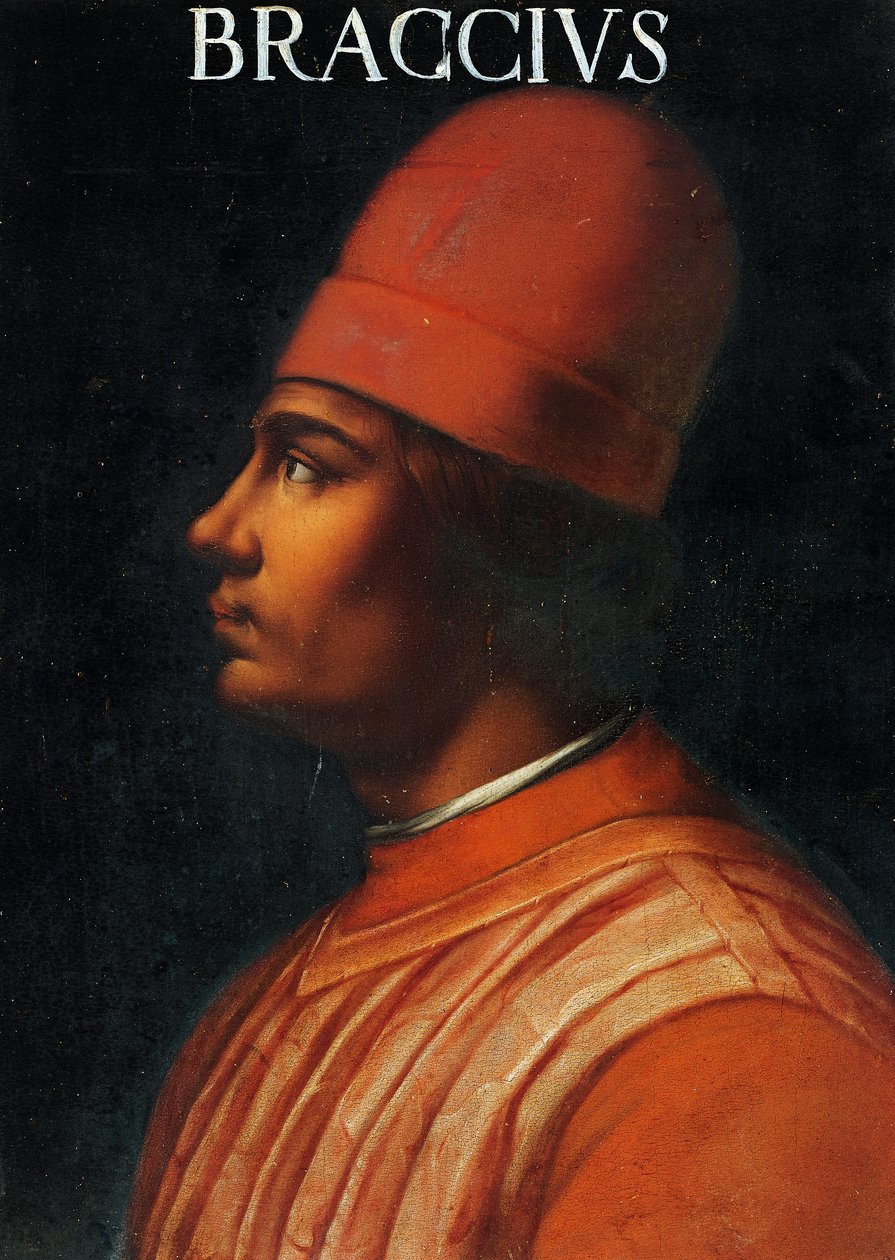 Portrait of Andrea Fortebracci, also known as Braccio da Montone (painting) alkotó: Anonymous Anonymous
