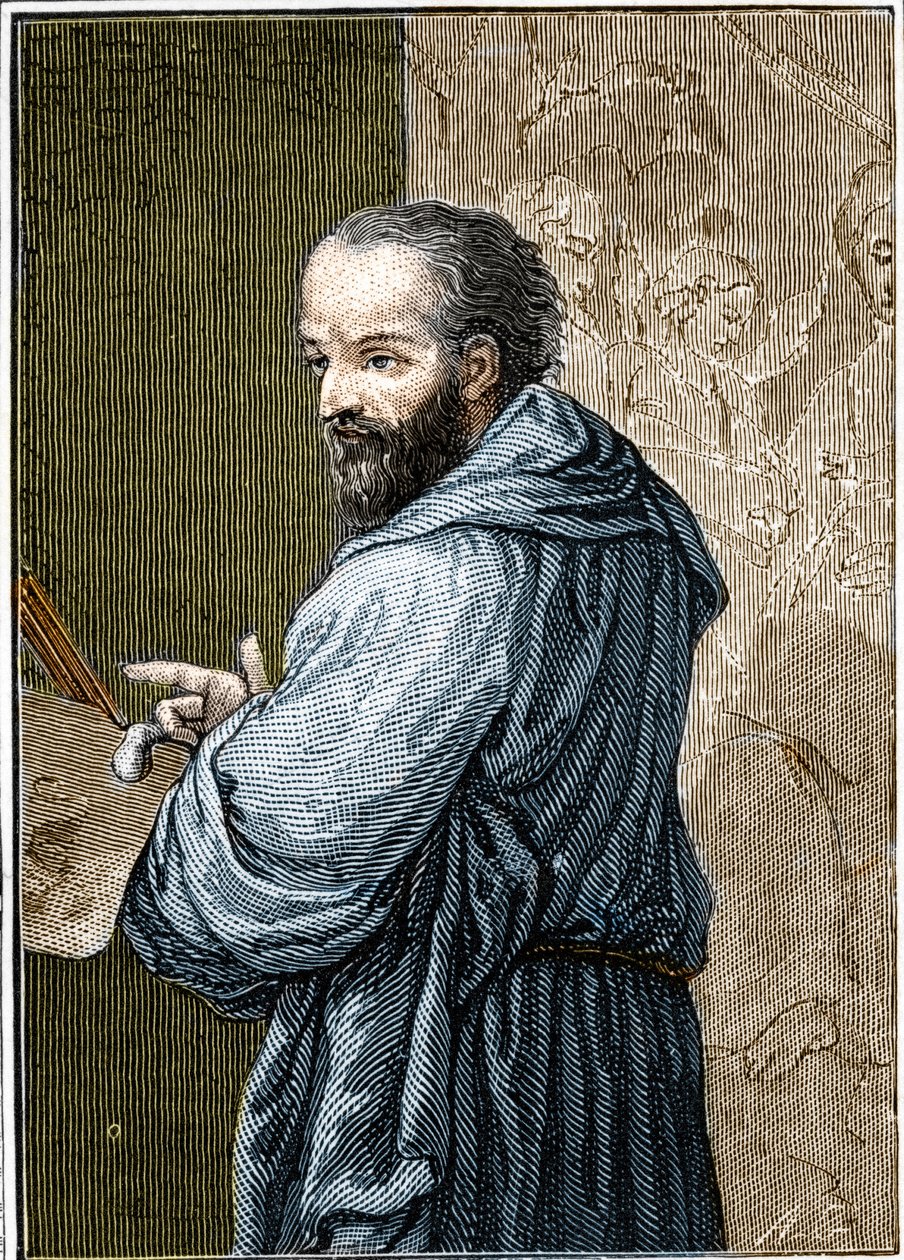 Antonio Allegri portréja dit Il Correggio (The Correge alkotó: Anonymous Anonymous