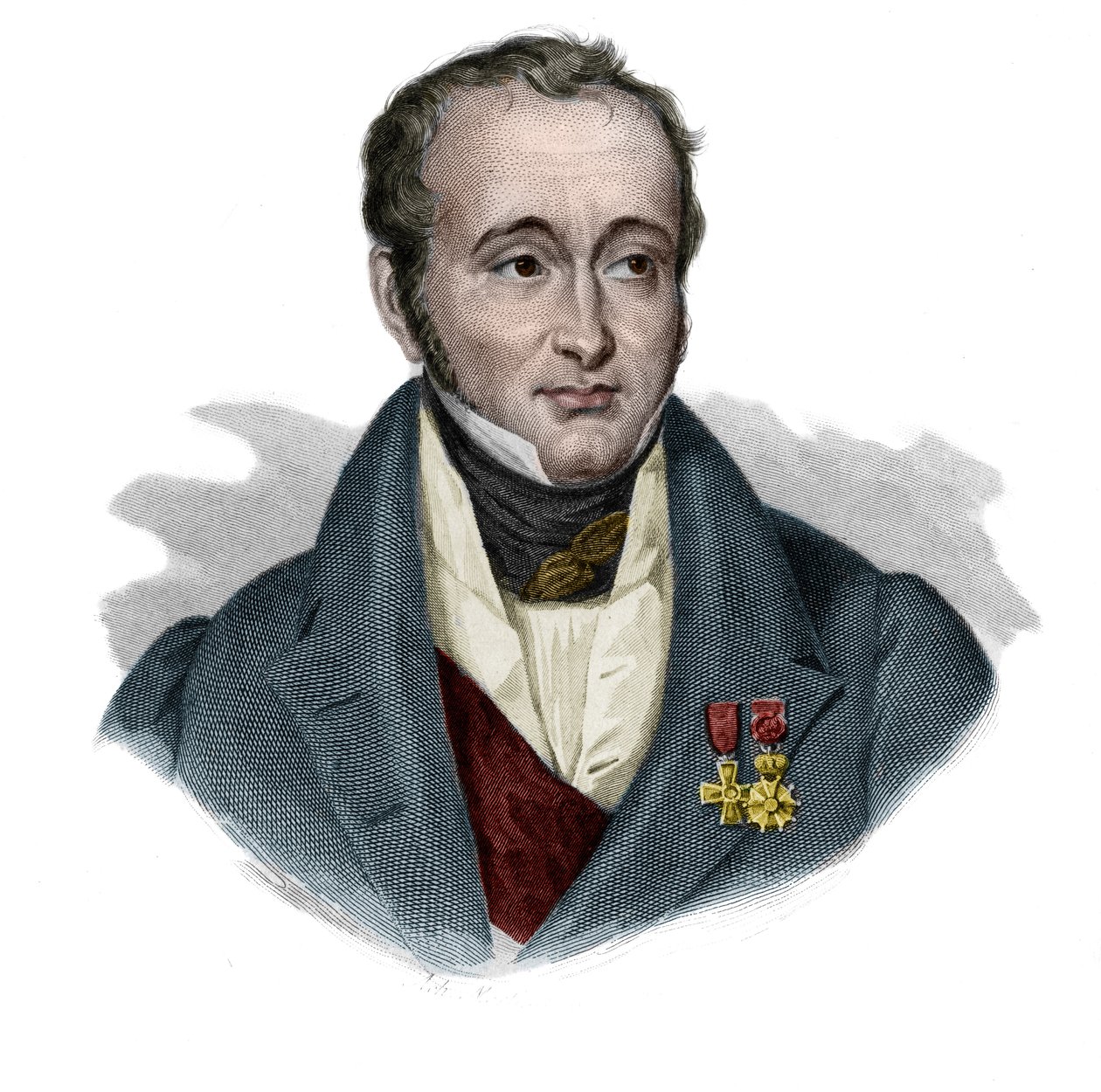 Guillaume Dupuytren báró (1777 - 1835) Francais sebész portréja a Societe M által kiadott és terjesztett „Hasznos férfiak portréi és története: minden országban és minden körülmények között férfiak és nők, akik jogot szereztek a férfiak elismeréséhez” című alkotó: Anonymous Anonymous