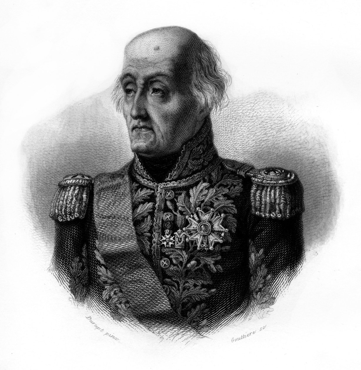 Bon-Adrien (Bon Adrien) Jeannot de Moncey (vagy Jannot de Moncey) portréja alkotó: Anonymous Anonymous