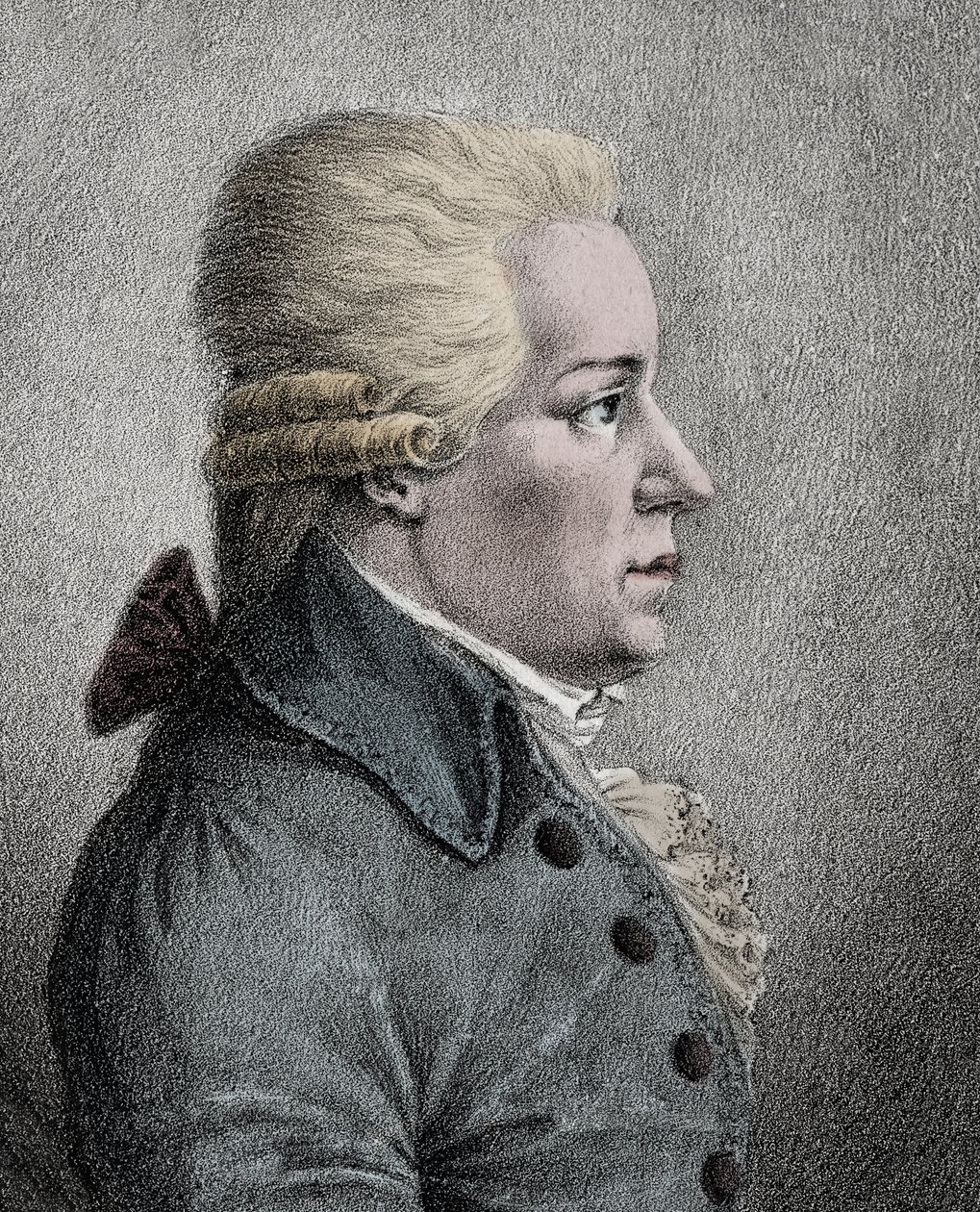 Carl (Karl) Ditters von Dittersdorf (1739-1799), osztrák zeneszerző portréja - August Carl Ditters von Dittersdorf (1739-1799), osztrák zeneszerző és hegedűművész portréja alkotó: Anonymous Anonymous