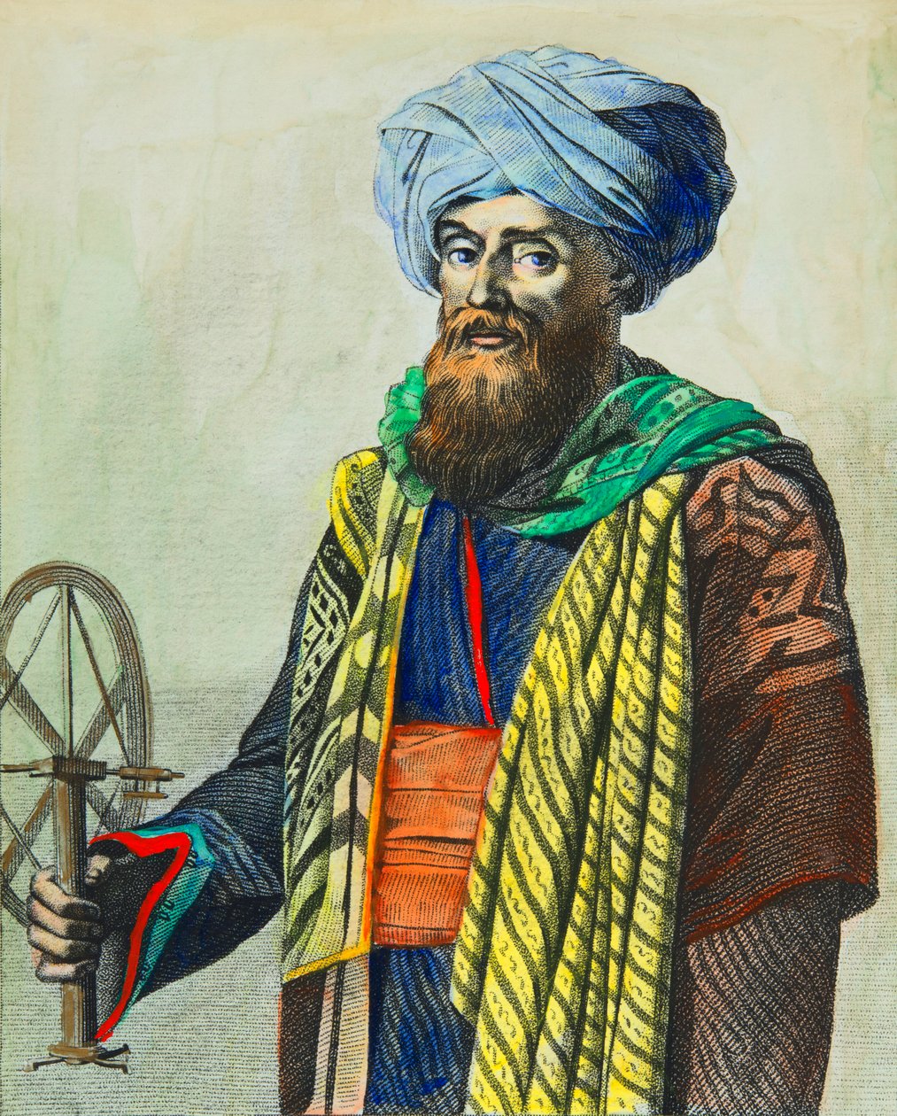 Domingo Badia y Leblich (más néven Ali Bey) (1767-1818) spanyol tiszt portréja, Privee Collection alkotó: Anonymous Anonymous