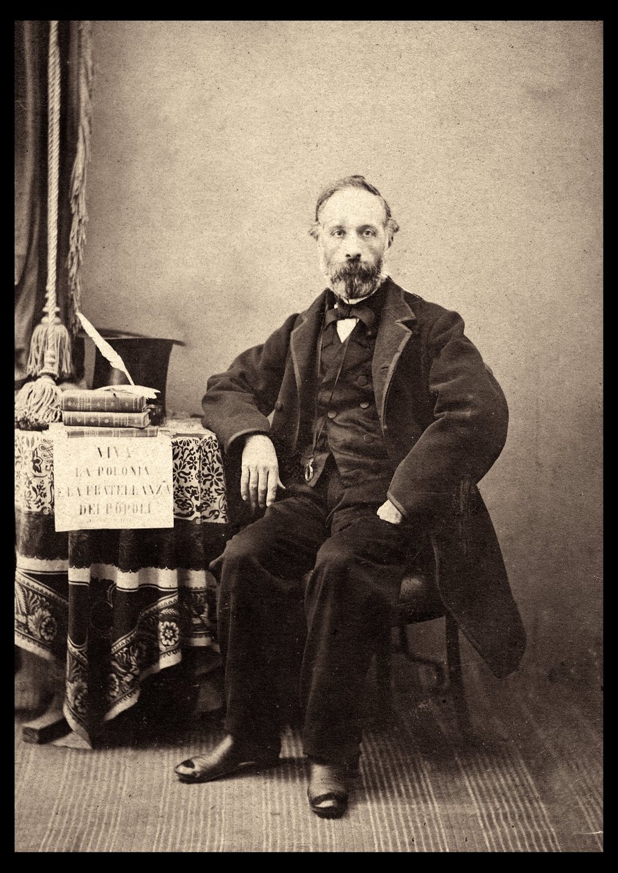 Francesco Crispi (1818-1901) olasz államférfi portréja 1863-ban. ©Lee/leemage alkotó: Anonymous Anonymous