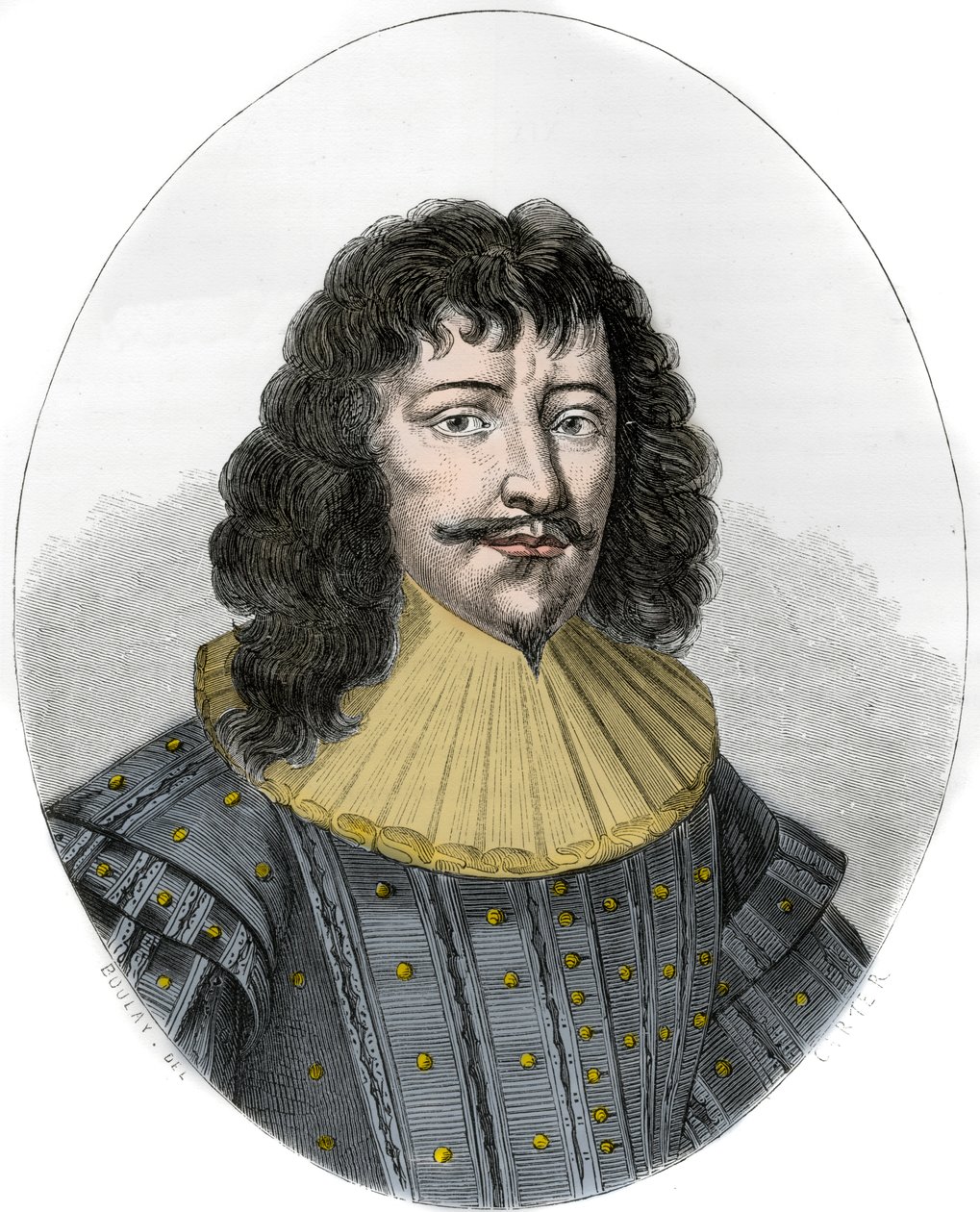 Francois-Henri de Montmorency-Bouteville portréja, Marechal de Luxembourg alkotó: Anonymous Anonymous