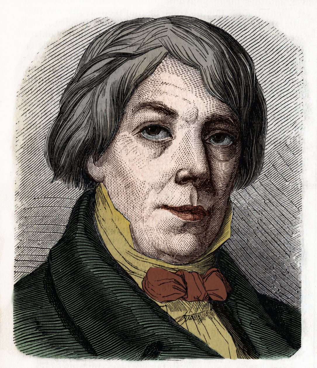 Franz Xaver portréja Peter Joseph Schnyder von Wartensee svájci zeneszerző és pedagógus (1786-1868). Metszet 1855-ből. alkotó: Anonymous Anonymous