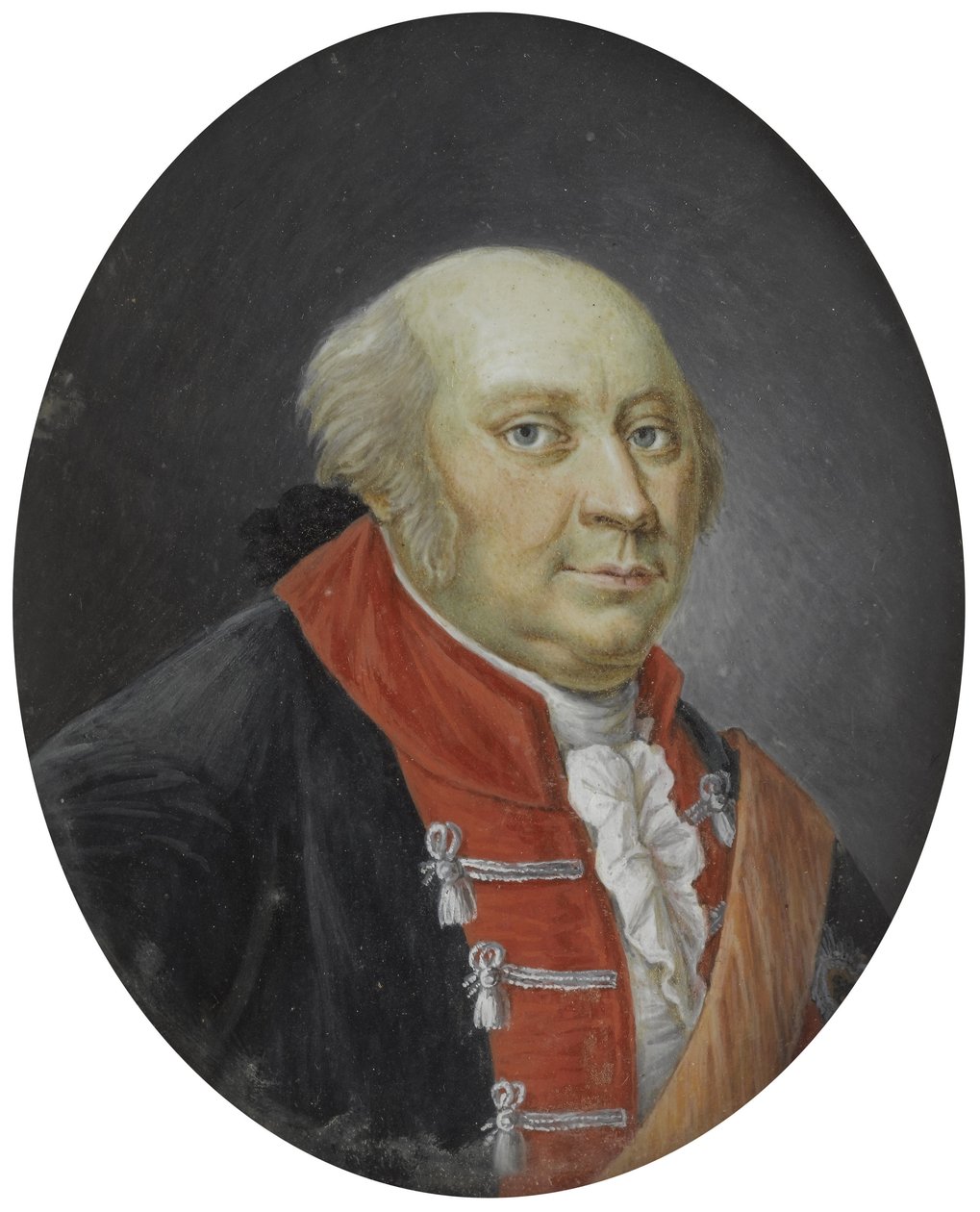 II. Frigyes Vilmos porosz portréja - II. Frigyes Guillaume (Frederick Vilmos) (1744-1797), Poroszország királyának portréja Gouache porcelán névtelen 18. századi Dim 12,7 cm Magángyűjtemény alkotó: Anonymous Anonymous