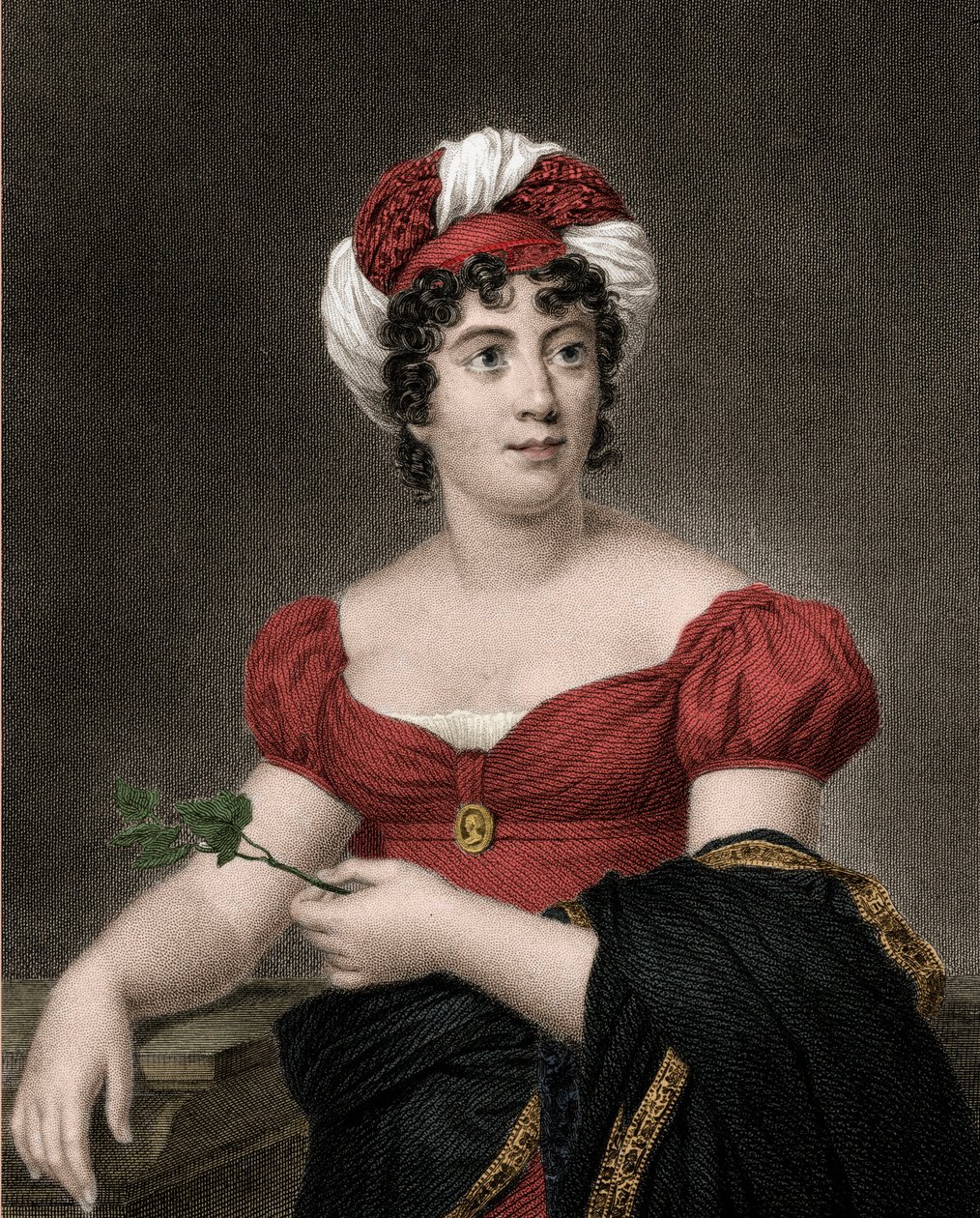 Germaine Necker, Stael Holstein bárónő, Madame de Stael (1766-1817) portréja alkotó: Anonymous Anonymous