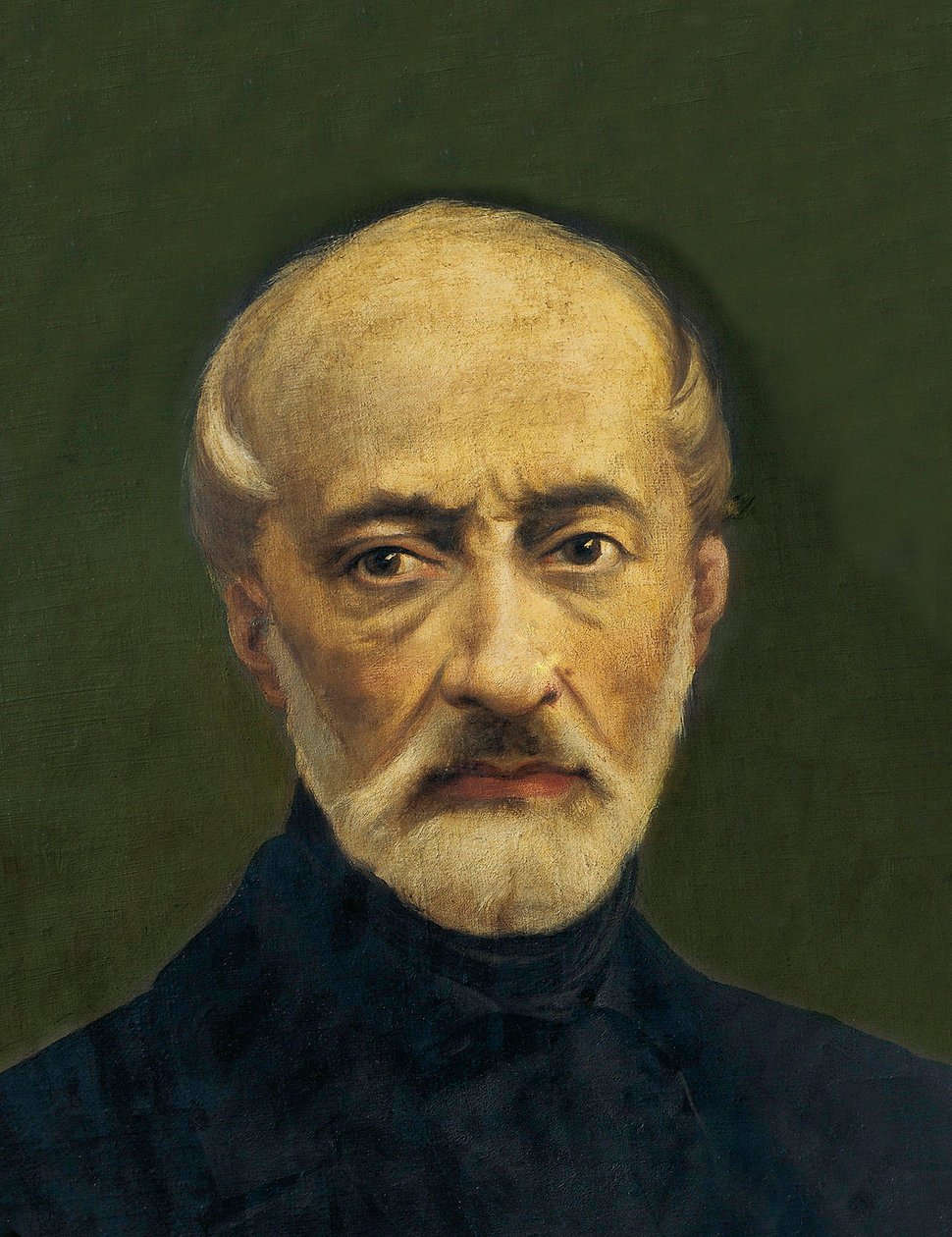 Giuseppe Mazzini (1805-1872) olasz politikus és nacionalista portréja. Névtelen festmény alkotó: Anonymous Anonymous