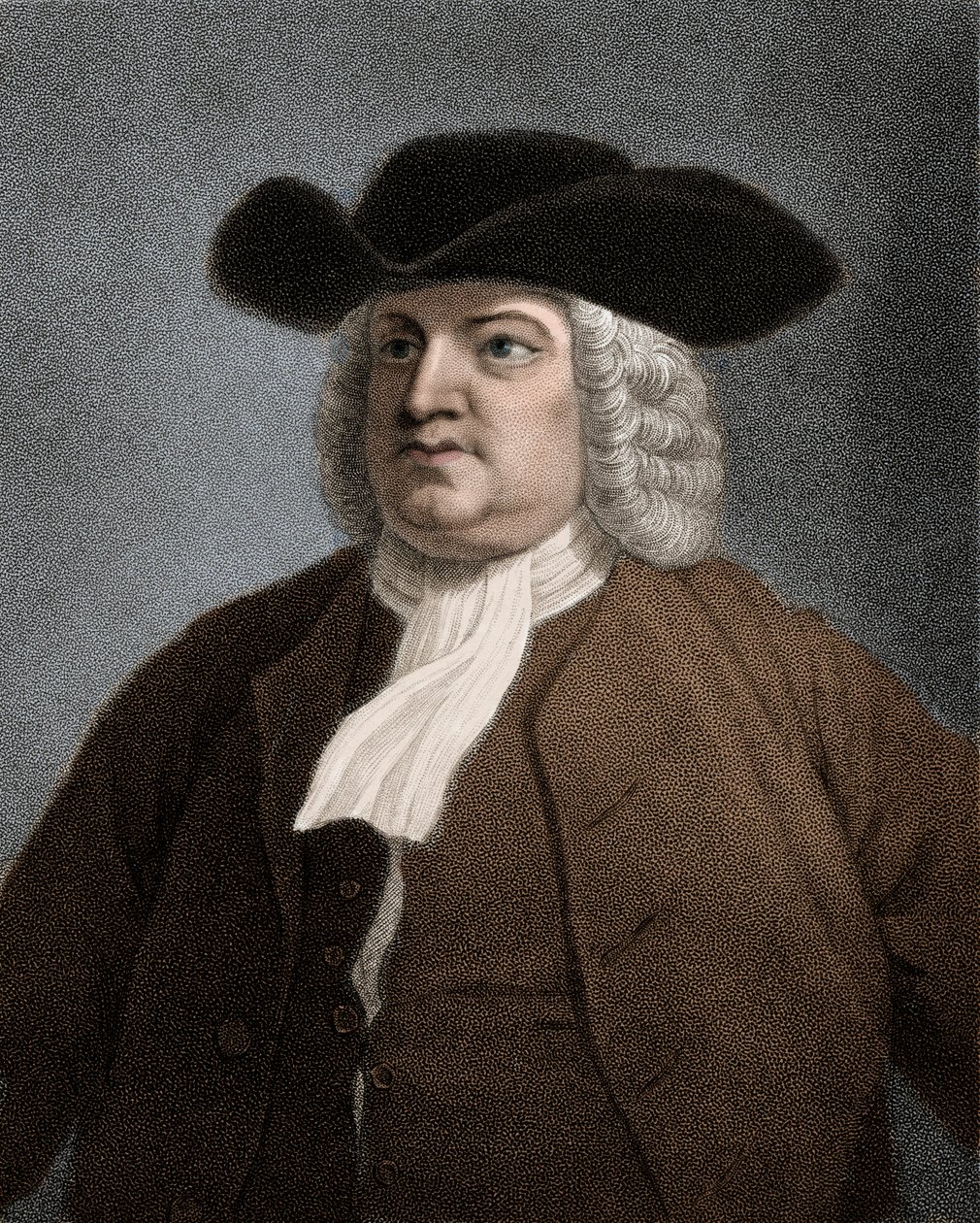 Guillaume (William) Penn (1644-1718) angol kvéker, Pennsylvania alapítójának portréja – William Penn alkotó: Anonymous Anonymous