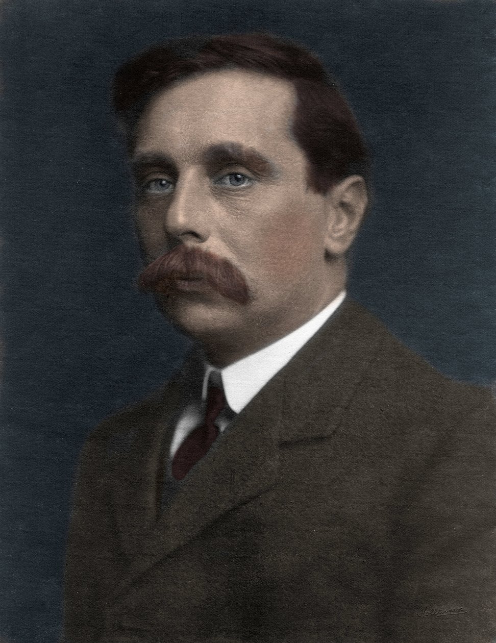 H. G. Wells portréja – Herbert George Wells 1866-1946 alkotó: Anonymous Anonymous