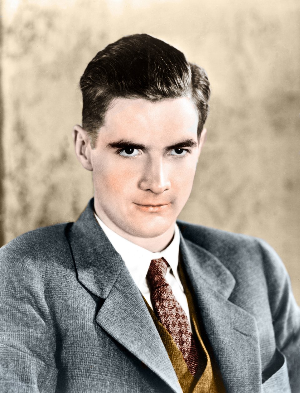 Howard Robard Hughes portréja 1934-ben. Amerikai iparos és producer. 1905-1976. alkotó: Anonymous Anonymous