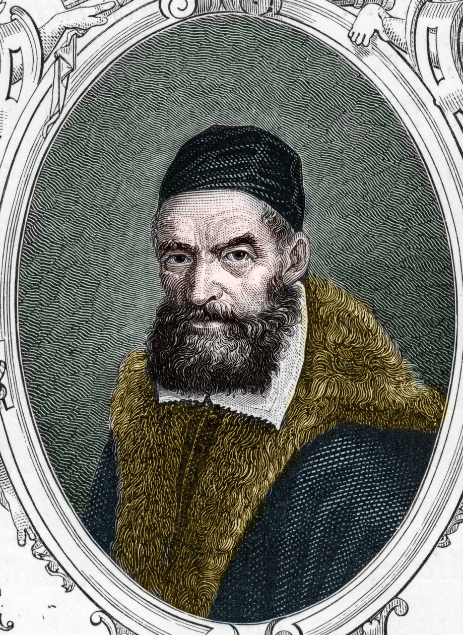 Jacopo Palma il Vecchio portréja (régi vagy régi alkotó: Anonymous Anonymous