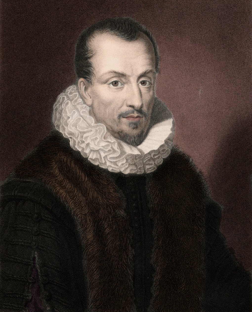 Jacques Auguste (Jacques-Auguste) portréja: Thou (Thuanus) (1553-1617), francia történész, könyvgyűjtő és a Parlement de Paris elnöke. alkotó: Anonymous Anonymous