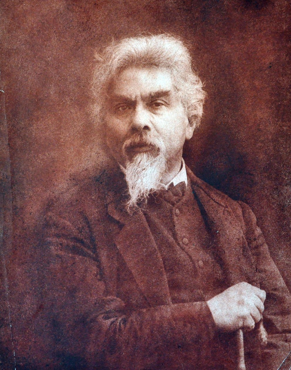 Jan Toorop (1858-1928), Anonymous portréja. Albumin Photo. Magángyűjtemény alkotó: Anonymous Anonymous