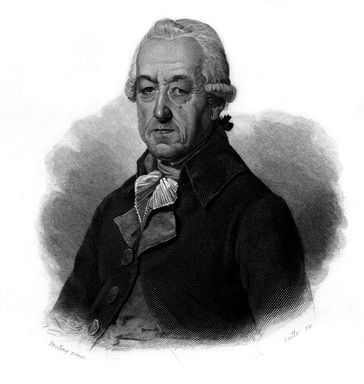 Jean-Georges Reber (Jean Georges) (1731-1816) francia iparművész portréja In „” Hasznos férfiak portréi és története: minden országban és minden körülmények között férfiak és nők, akik jogot szereztek a férfiak elismeréséhez” megjelent és pro alkotó: Anonymous Anonymous