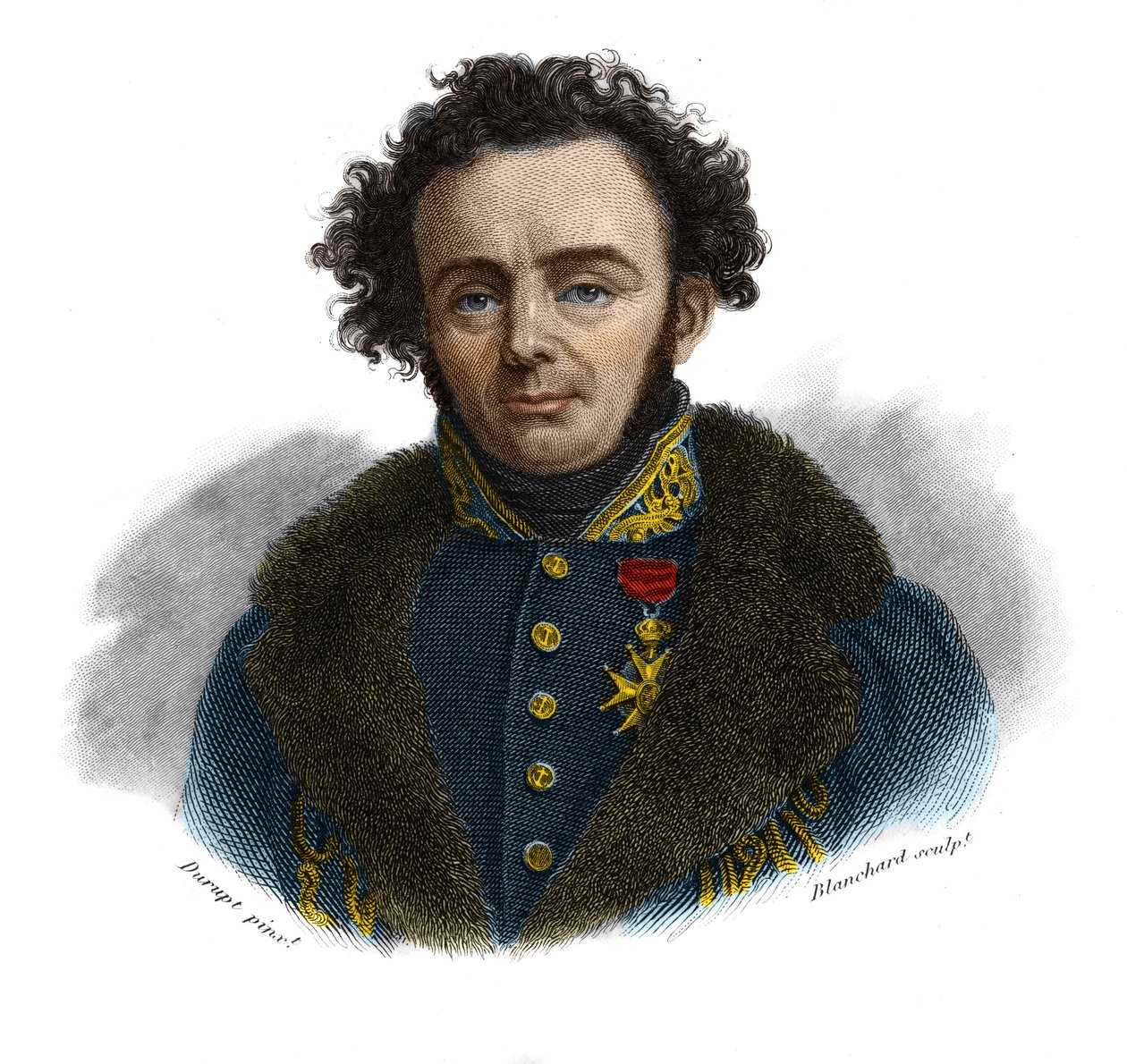 Joseph Paul Gaimard francia természettudós (1796-1858) portréja „Hasznos férfiak portréi és története: minden országból és minden körülményből származó férfiak és nők, akik jogot szereztek a férfiak elismeréséhez” című kiadványban, amelyet az M Társaság ad alkotó: Anonymous Anonymous
