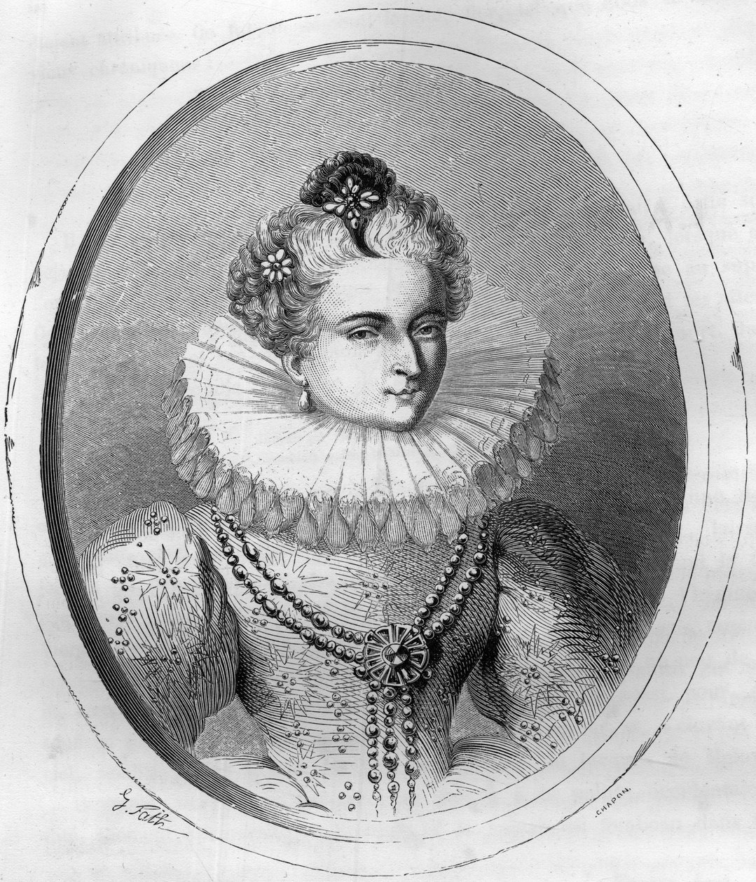 Leonora Dori (vagy Dosi) dit Galigai portréja, marechale d