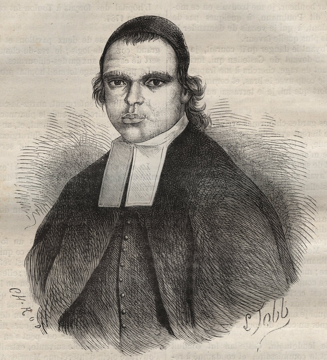 Louis Bonafous portréja, a vallásban Leotade testvér, akit nemi erőszakkal és gyilkossággal vádolnak. január 27-én halt meg a Toulon Bagne-ban. 1850. Pierre Zaccone (1817-1895) (Colonia Penale - Pe) metszete „Az elítéltek története születésüktől napjainkig alkotó: Anonymous Anonymous