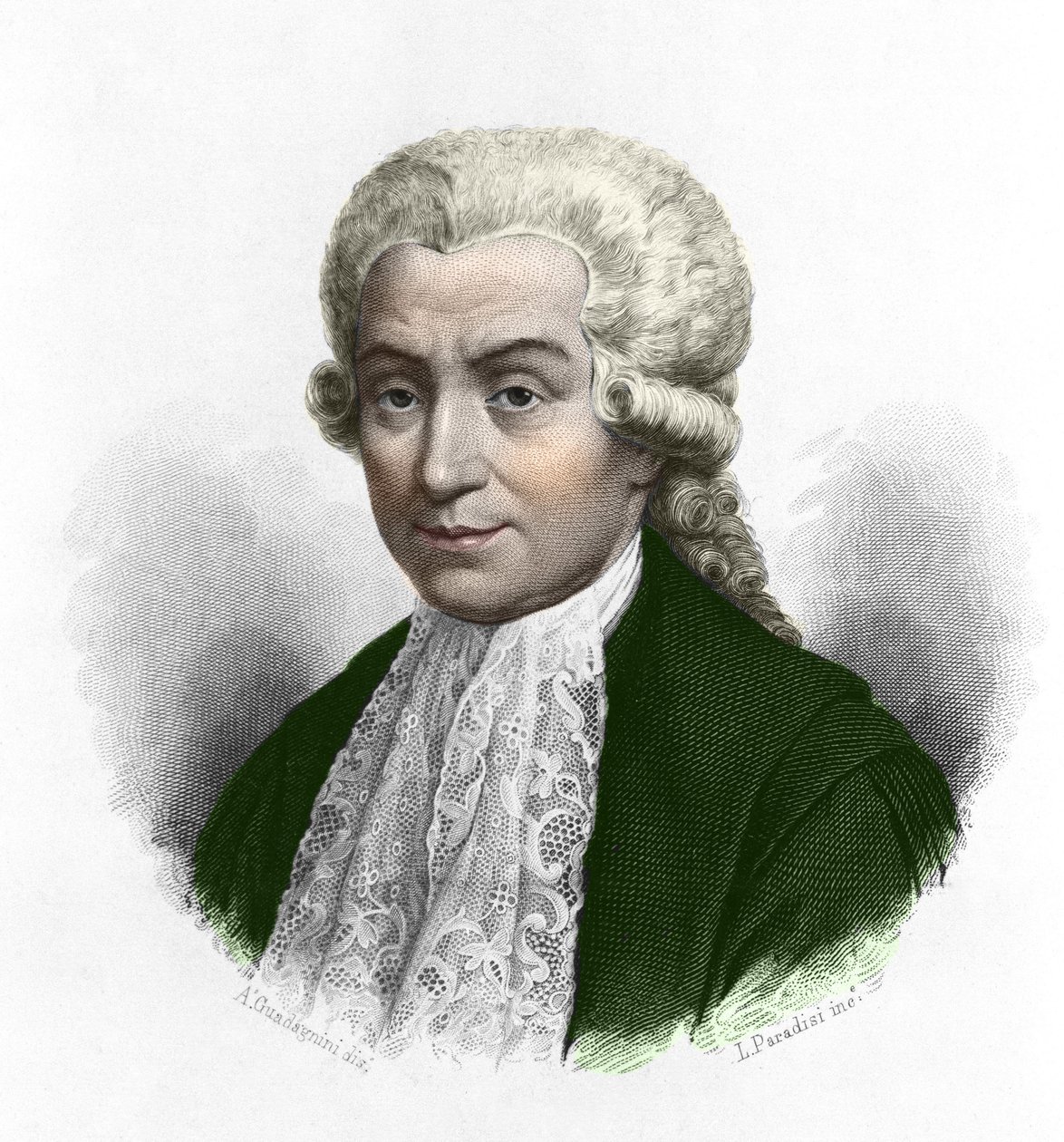 Luigi Galvani (1737-1798) olasz fizikus és orvos portréja. alkotó: Anonymous Anonymous
