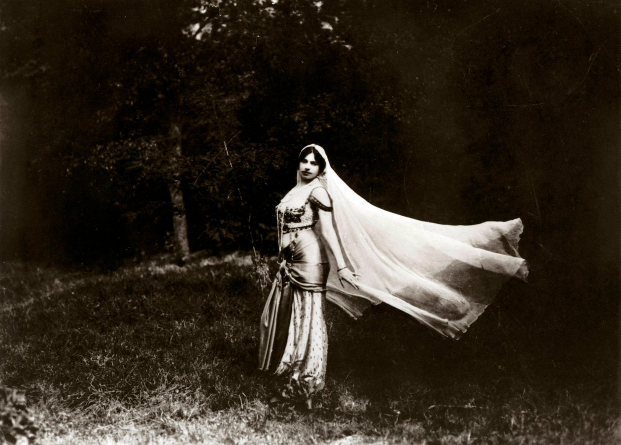 Margaretha Geertruida Zelle portréja, aki Mata Hariként ismert (Mata-Hari alkotó: Anonymous Anonymous
