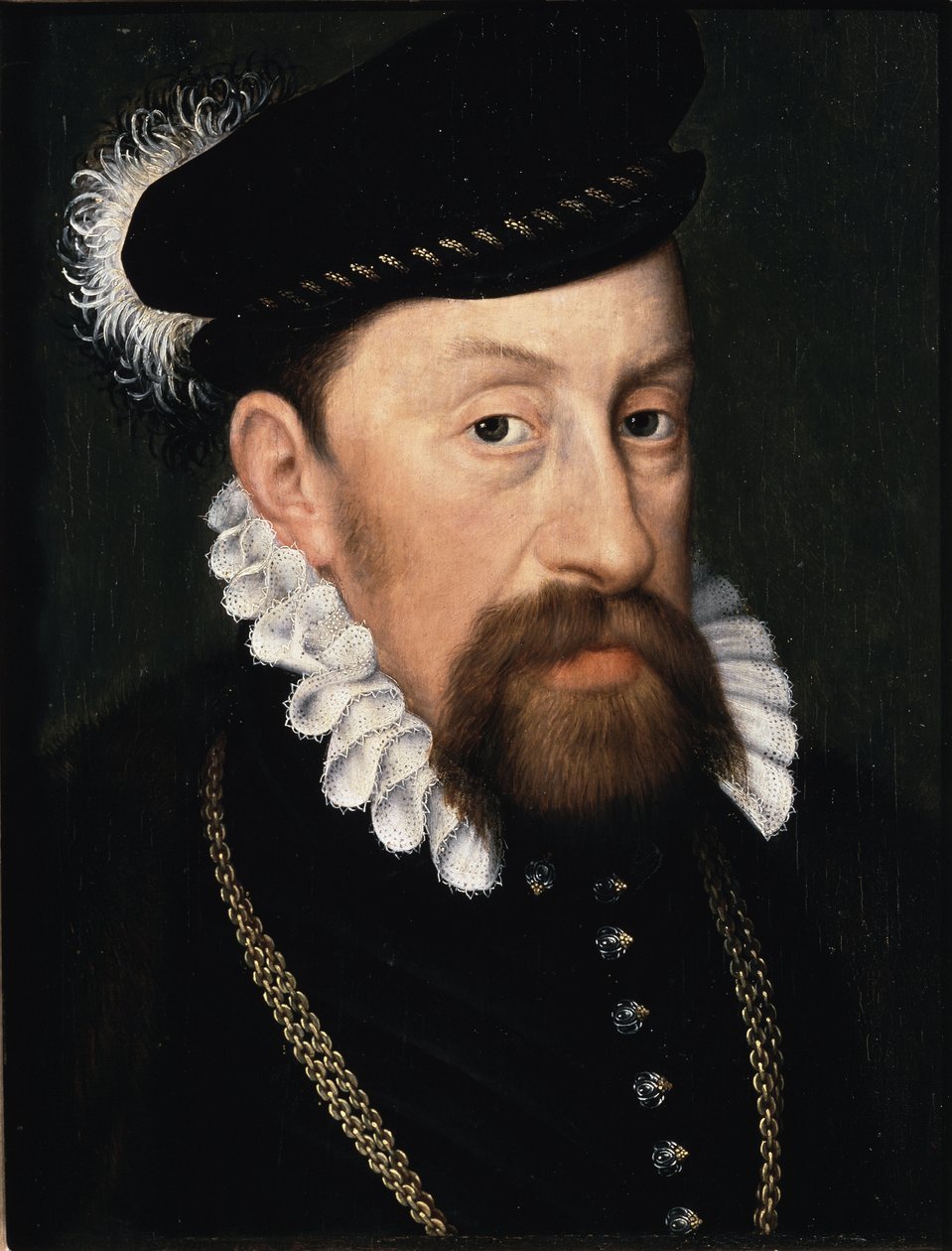 II. Maximilien, a Szent Germán Birodalom császárának portréja (olaj, vászon) alkotó: Anonymous Anonymous