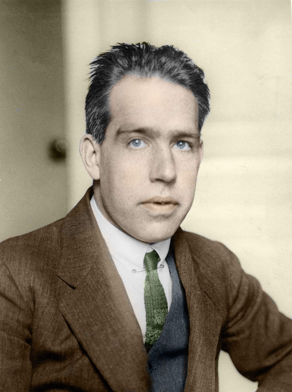 Niels Bohr (1885-1962) portréja, 1922-ben fizikai Nobel-díj. alkotó: Anonymous Anonymous
