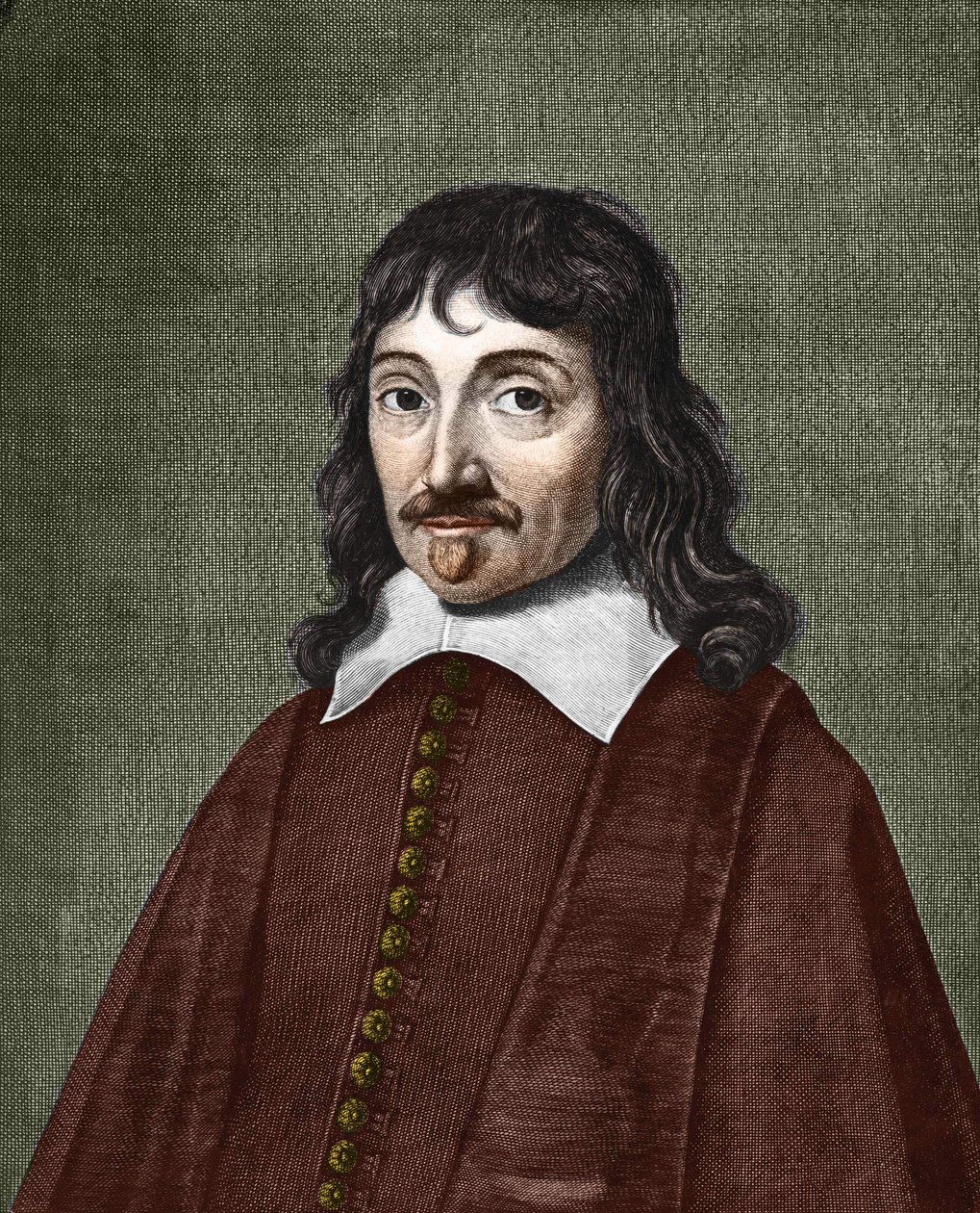 Rene Descartes portréja. 1596-1650 alkotó: Anonymous Anonymous