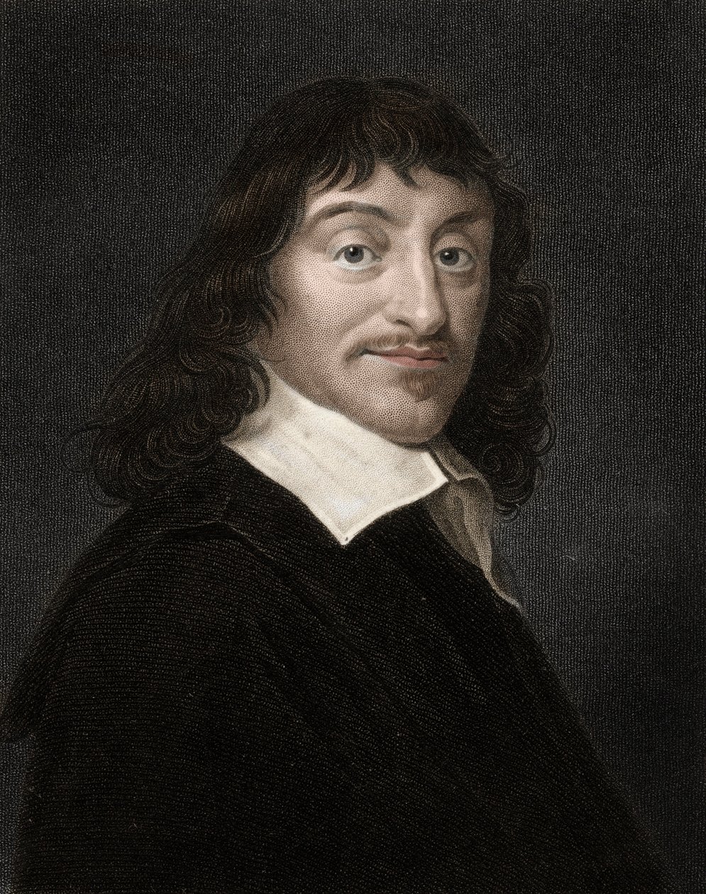 Rene Descartes (1596-1650) angol filozófus és író portréja alkotó: Anonymous Anonymous