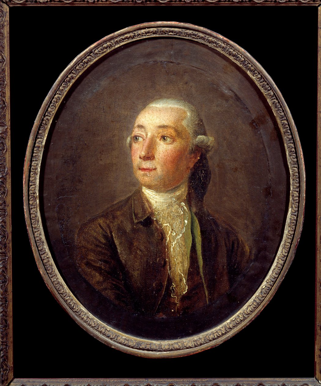 Restif de La Bretonne (1734-1806) francia író portréja. Névtelen festmény. Magángyűjtemény. alkotó: Anonymous Anonymous
