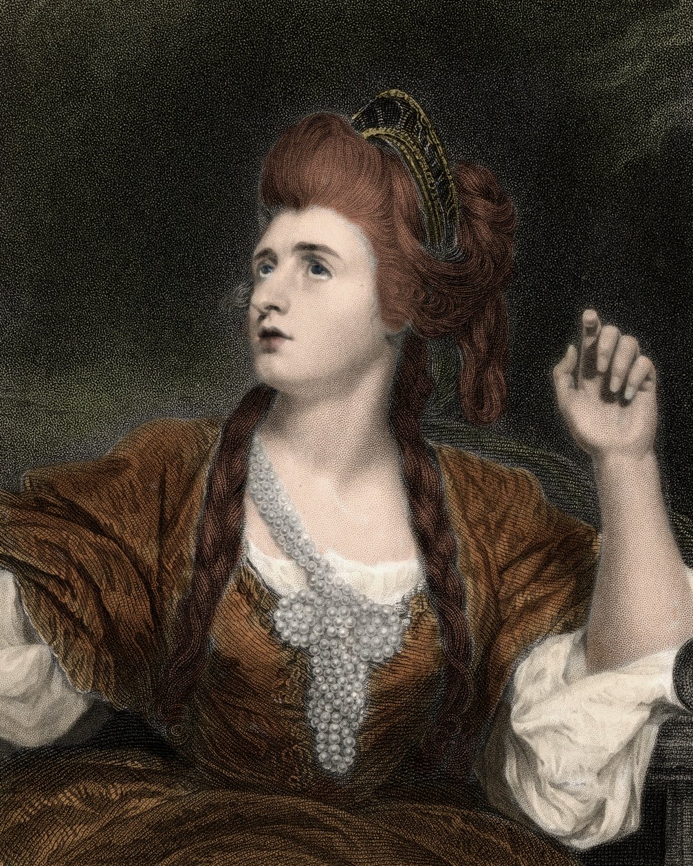 Sarah Siddons portréja alkotó: Anonymous Anonymous