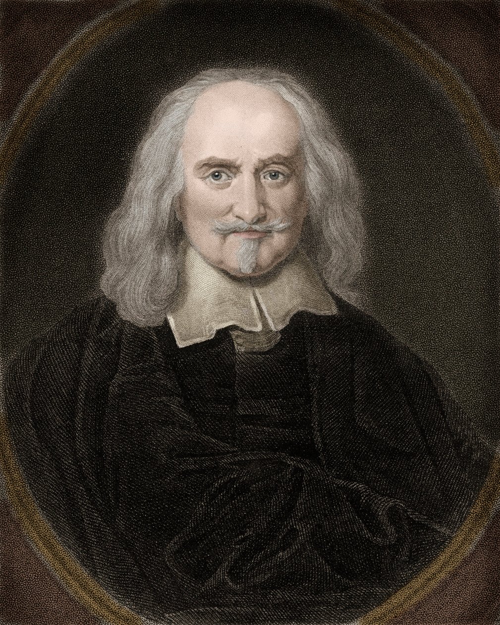 Thomas Hobbes (1588-1679) angol filozófus portréja - Thomas Hobbes 1588-1679 angol filozófus és politikai teoretikus alkotó: Anonymous Anonymous