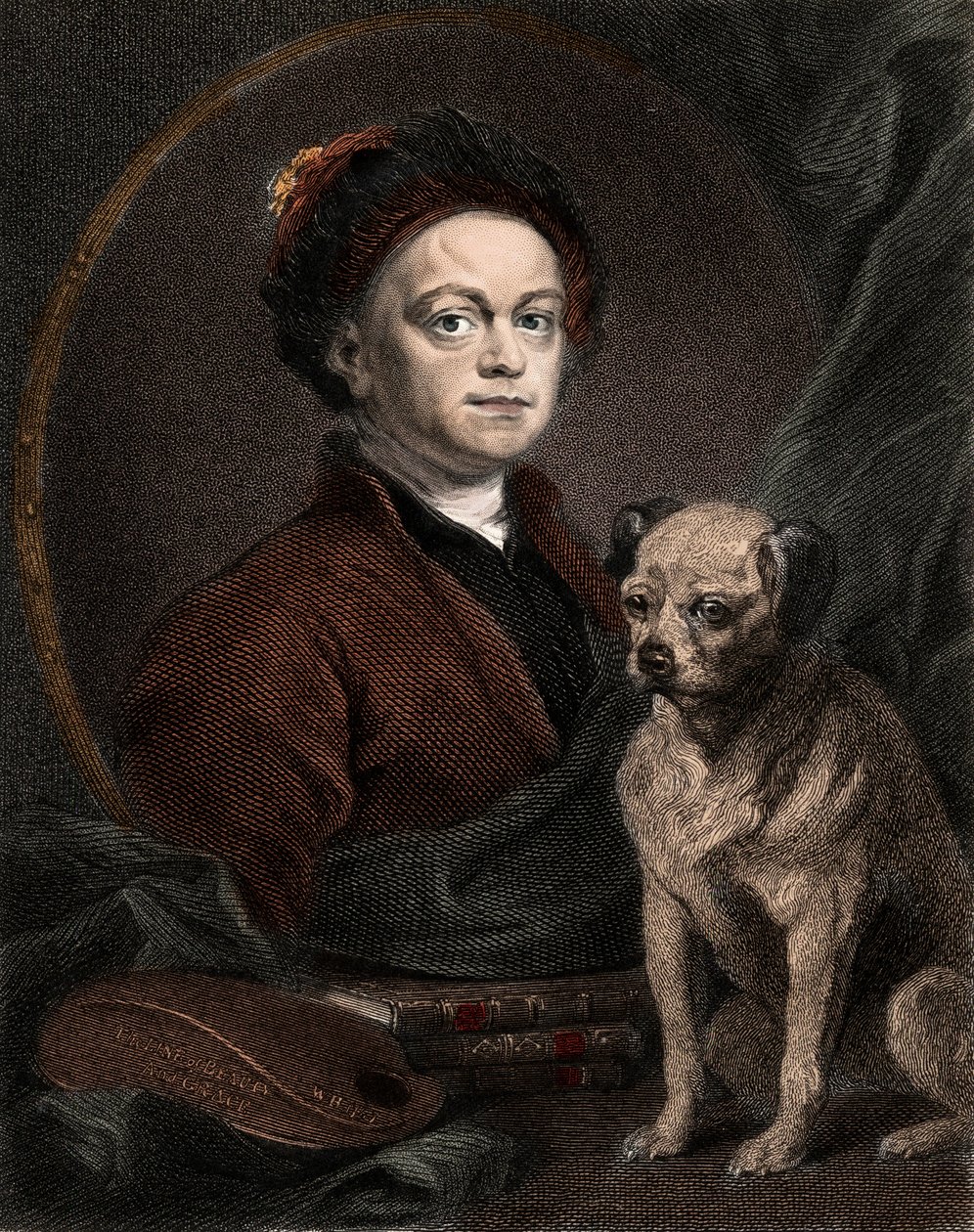 William Hogarth portréja alkotó: Anonymous Anonymous