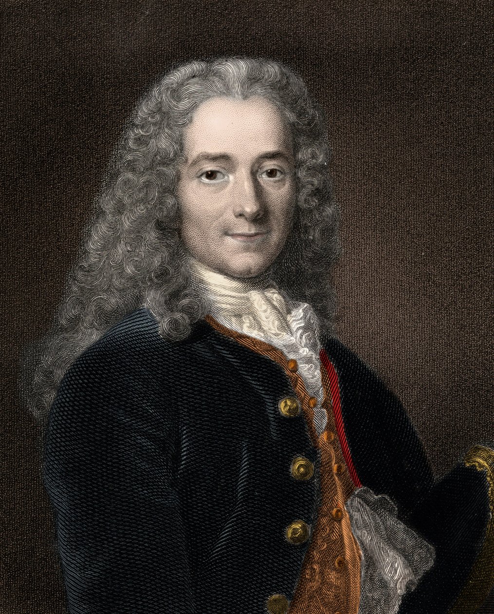 Francois-Marie Arouet dit Voltaire (1694-1778) francia író és filozófus portréja alkotó: Anonymous Anonymous