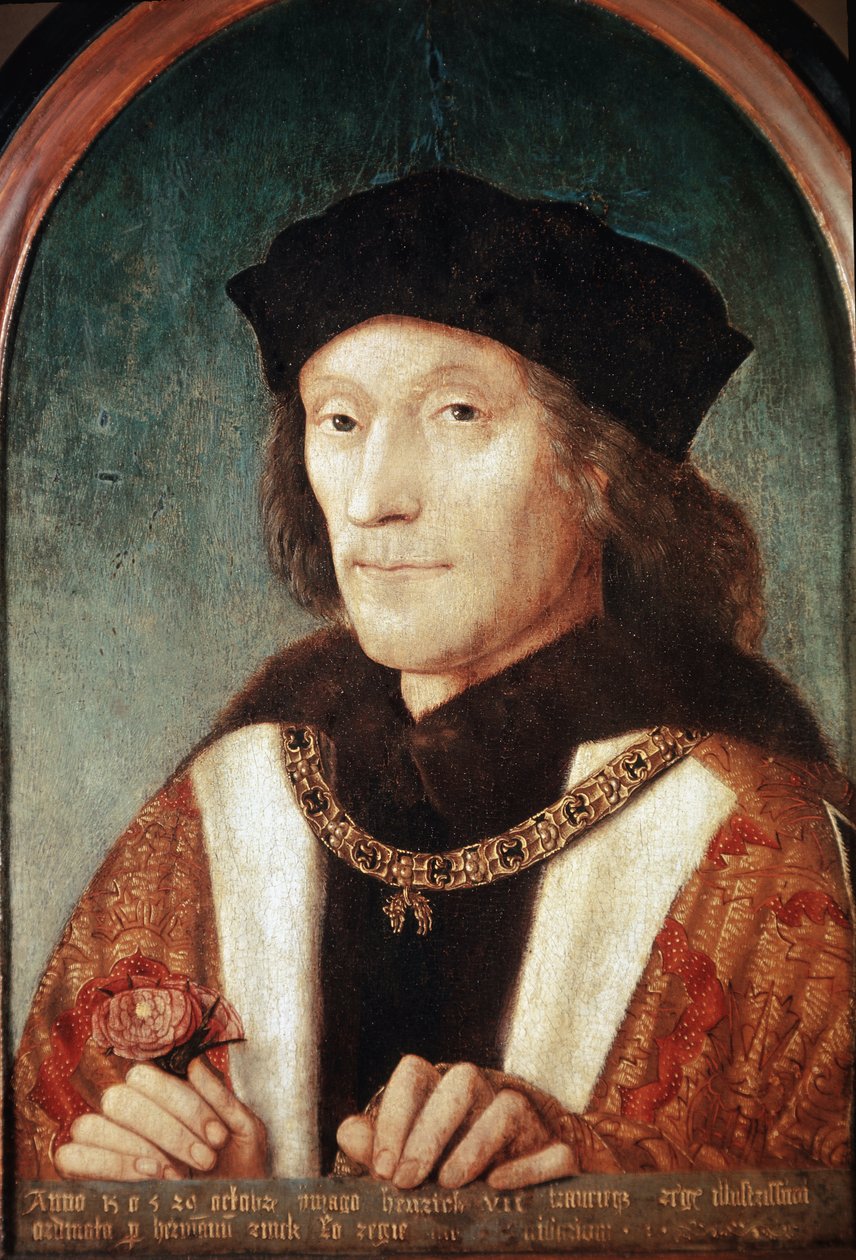 Henrik angol király portréja (festmény alkotó: Anonymous Anonymous