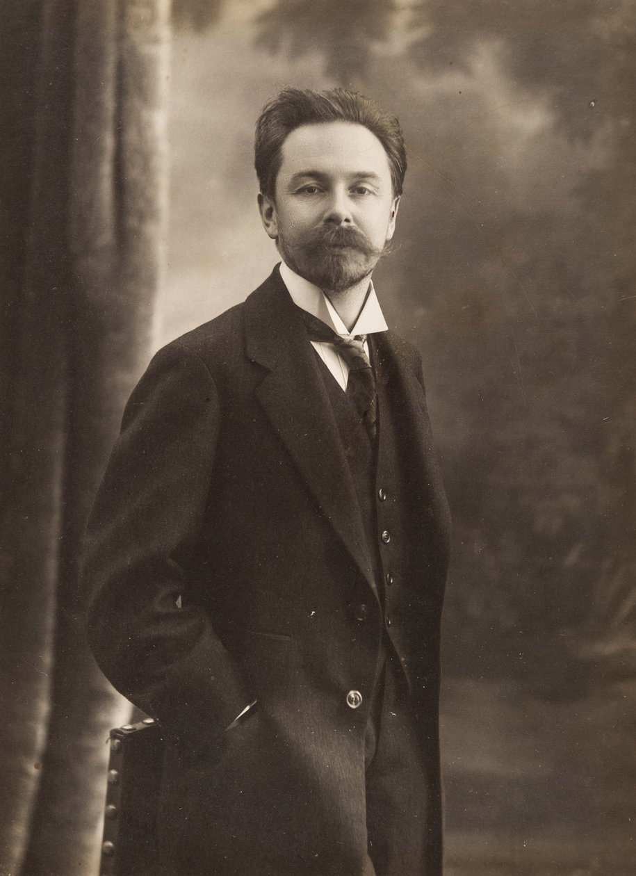 Alekszandr Szkrjabin (1872-1915) zeneszerző portréja alkotó: Anonymous Anonymous