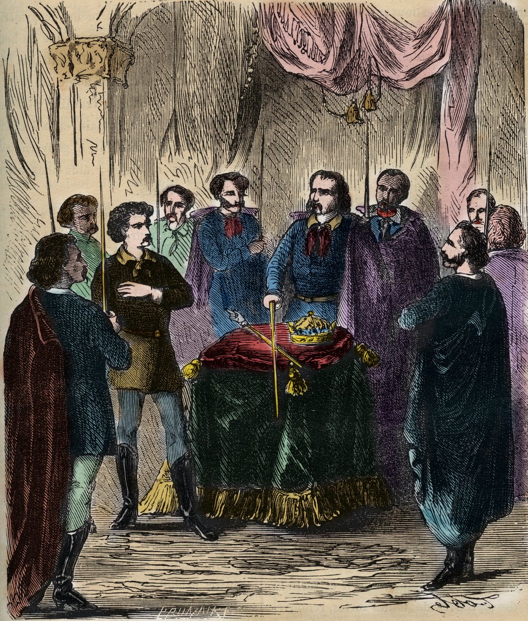 Egy Illuminatus fogadása (titkos társaság) - Reception d