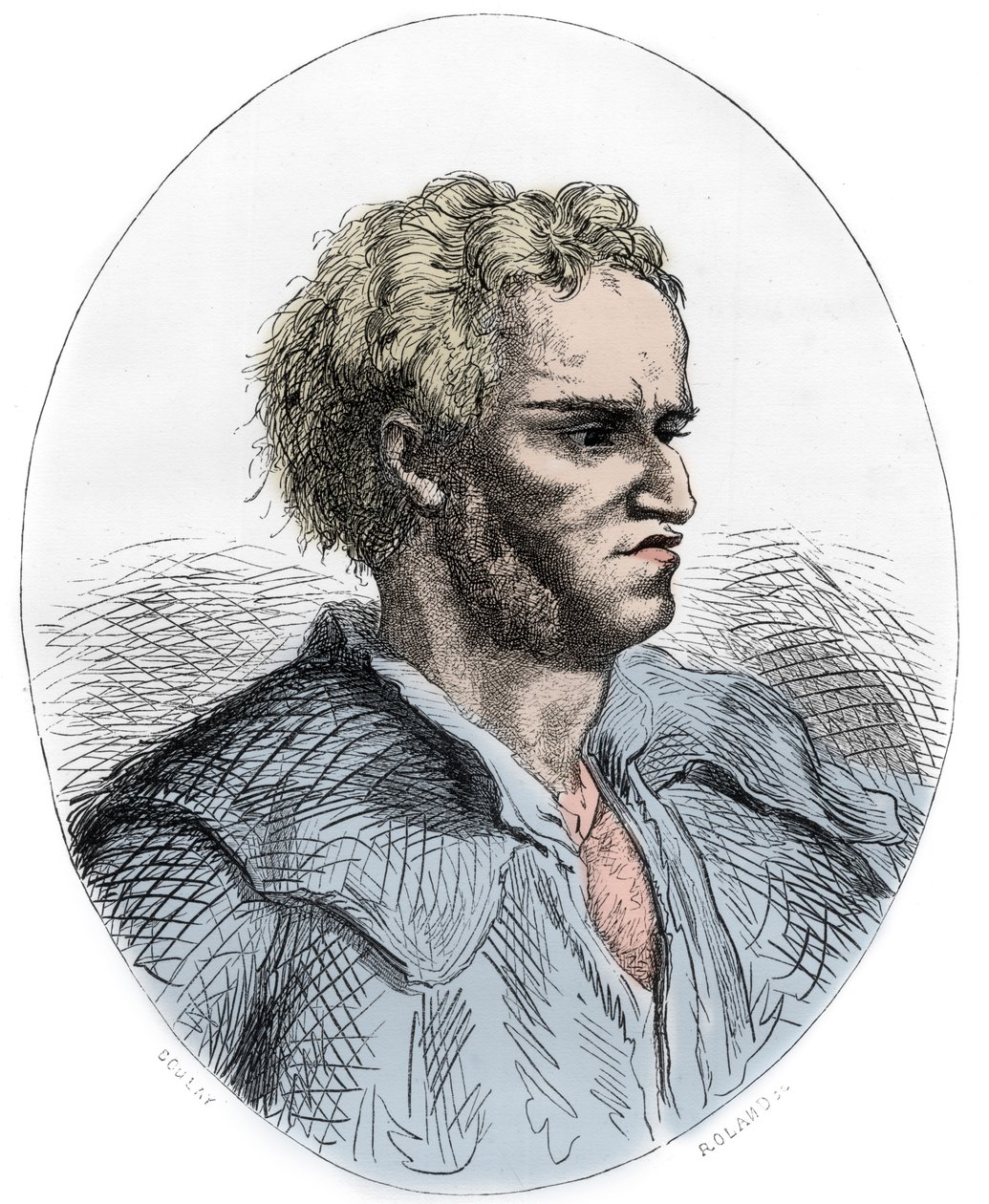 Robert Francois Damiens (Robert Francois Damiens alkotó: Anonymous Anonymous