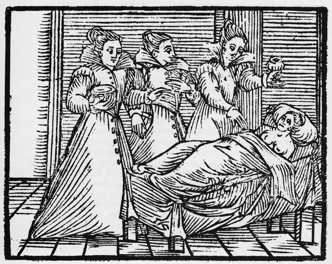 Somnic malefice - "" Compendium Maleficarum"", a boszorkányokkal, rosszindulataikkal és válogatásukkal foglalkozik Francesco Maria Guazzo vagy Guaccio vagy Guaccius (15? -16??) 1608 Magángyűjtemény alkotó: Anonymous Anonymous