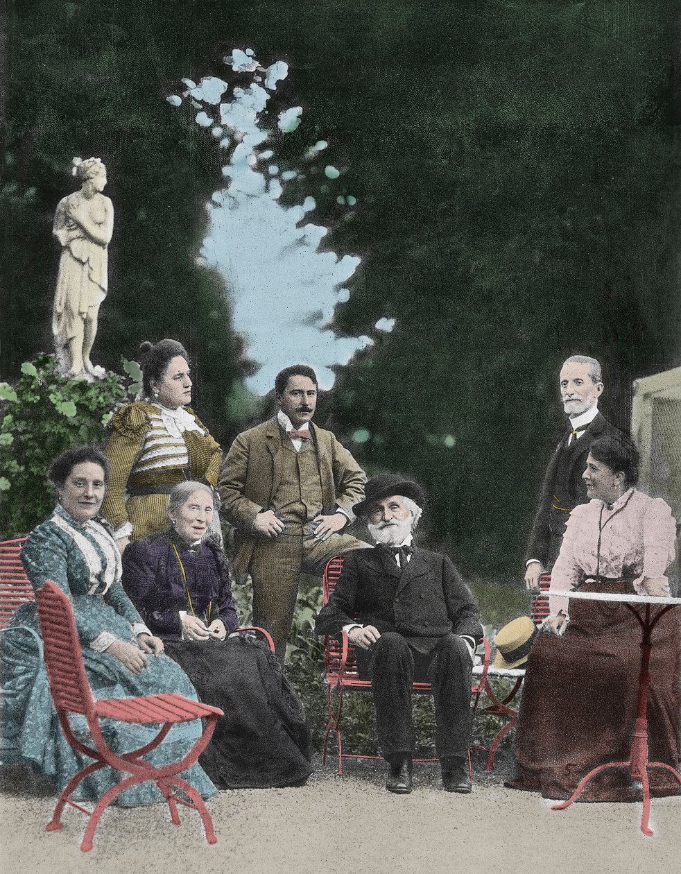 Giuseppe Verdi (1813-1901) olasz zeneszerző 1898-ban Sant