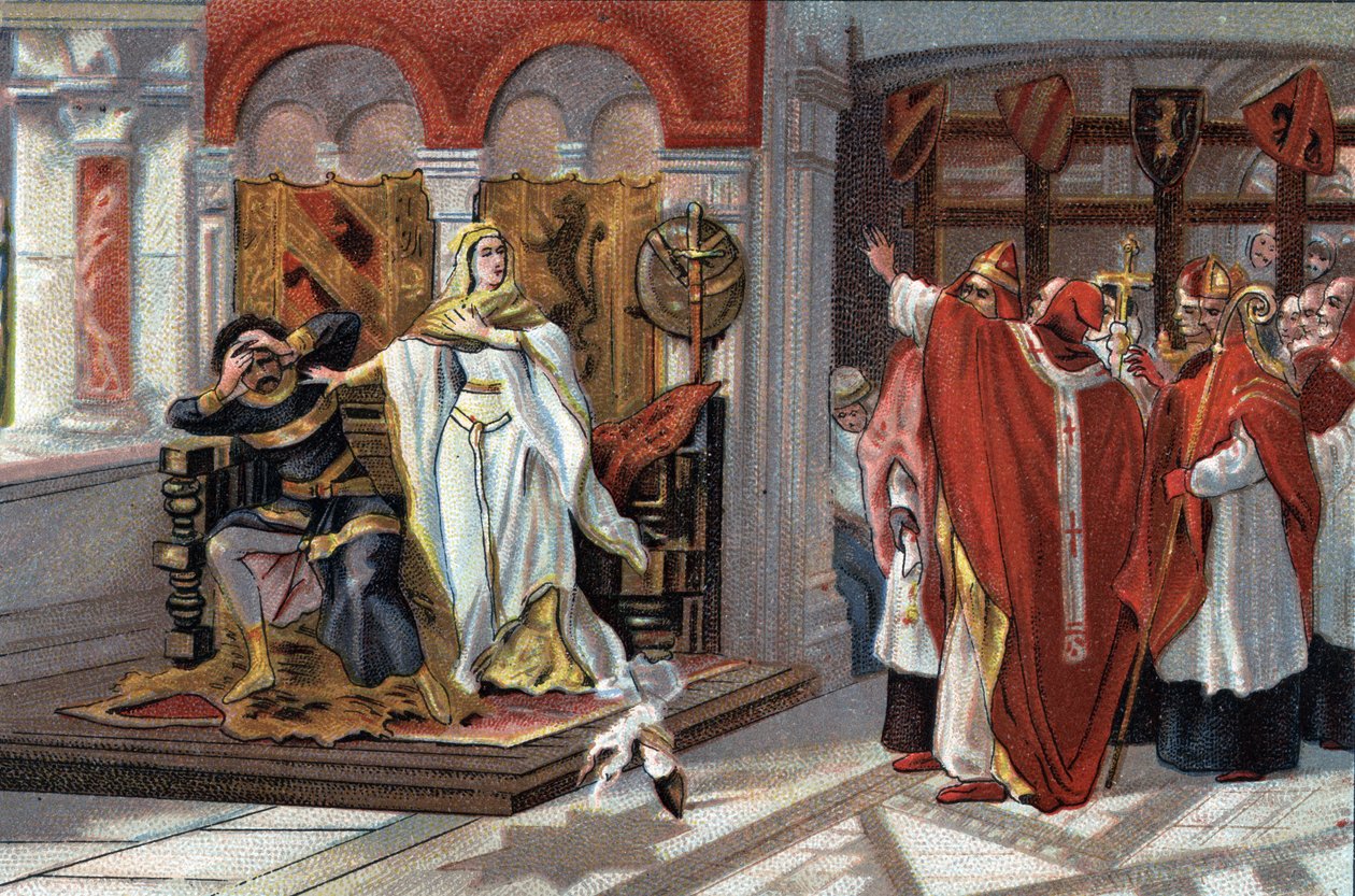 III. Innocent pápa 1235. január 19-én kiközösítette Bouchard d