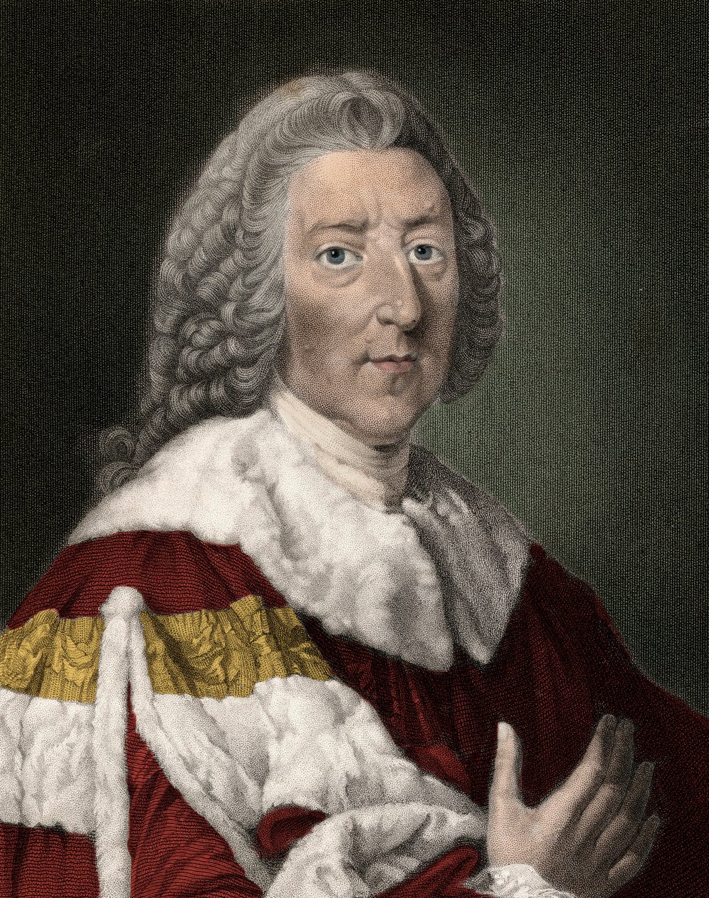 Idősebb William Pitt (1708-1778), angol államférfi – William Pitt The Elder, Chatham 1. grófja alkotó: Anonymous Anonymous