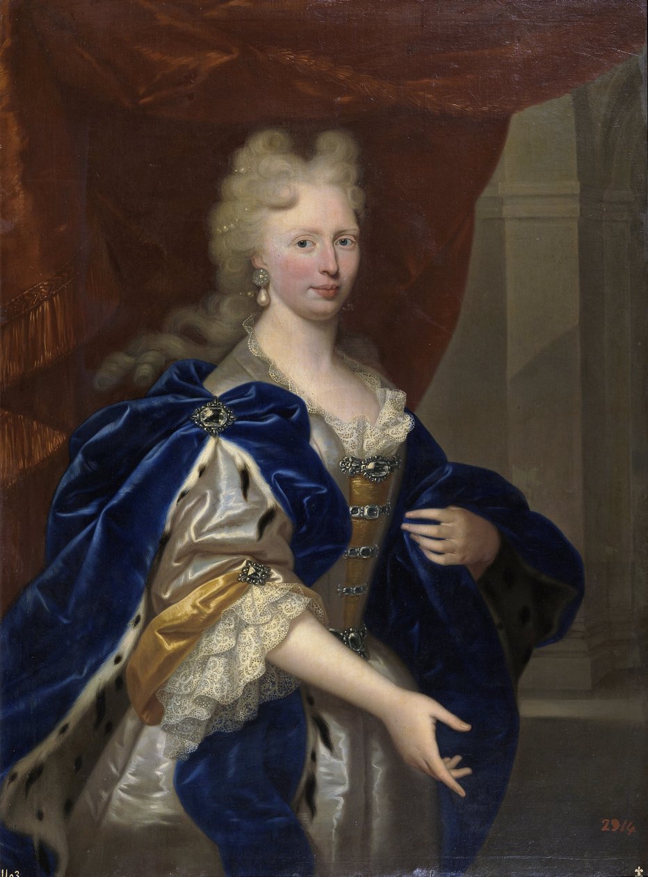 Mária József osztrák portré (Mary Joseph Benedict Antonia Theresia Xaveria Fülöp-szigetek (1699-1757) Lengyelország királynője - (Ausztriai Mária József) (Ausztriai Mária József) - Osztrák Mária József (1699-1757) portréja, Anonymous alkotó: Anonymous Anonymous
