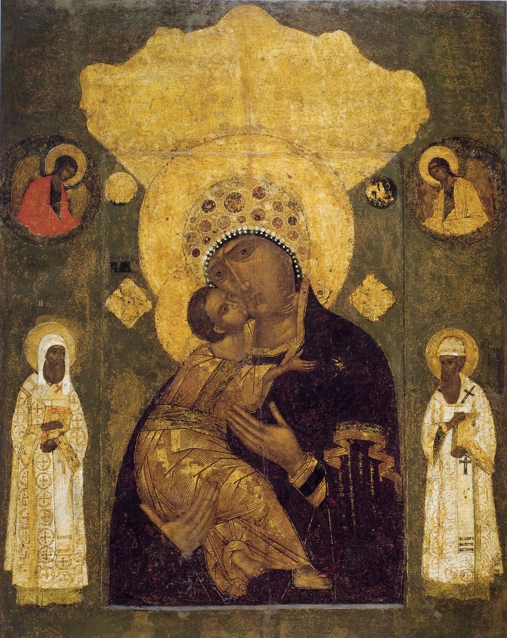 Volokolamszki Istenanya, XVI. század alkotó: Anonymous Russian icon painter