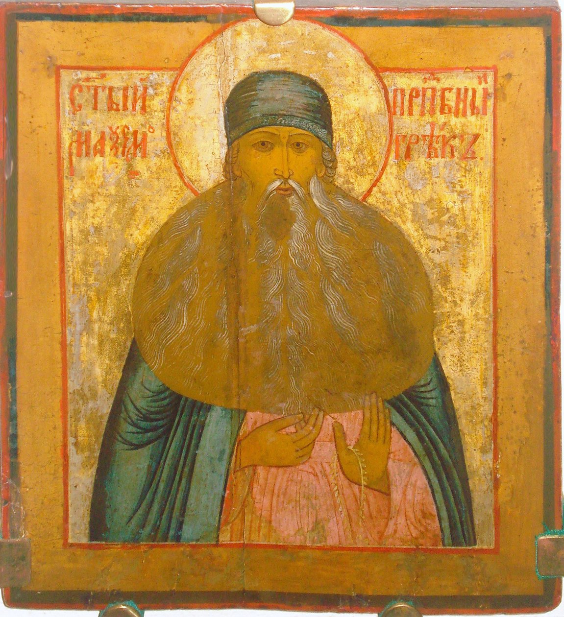 Görög Szent Maximus alkotó: Anonymous Russian icon painter