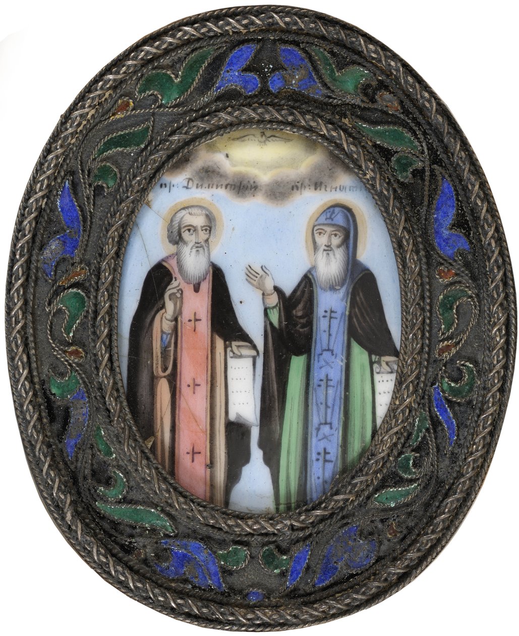 Rosztovi Dimitrij és Ignác Briancsanyinov alkotó: Anonymous Russian icon painter